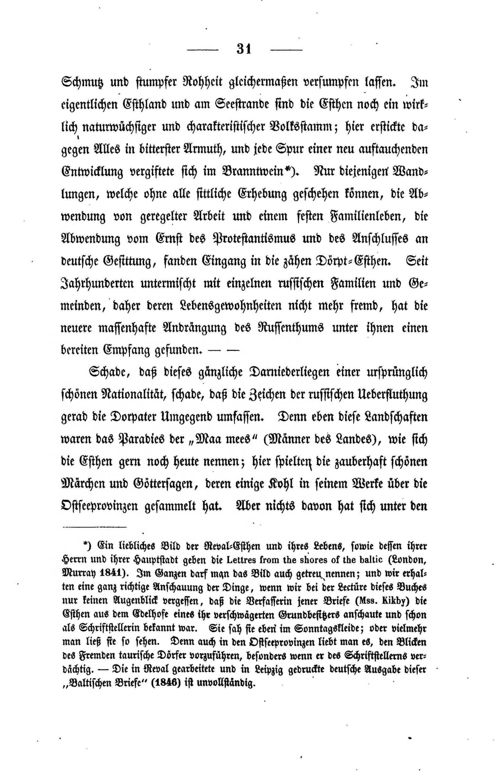 Halbrussisches [2] (1847) | 32. (31) Основной текст