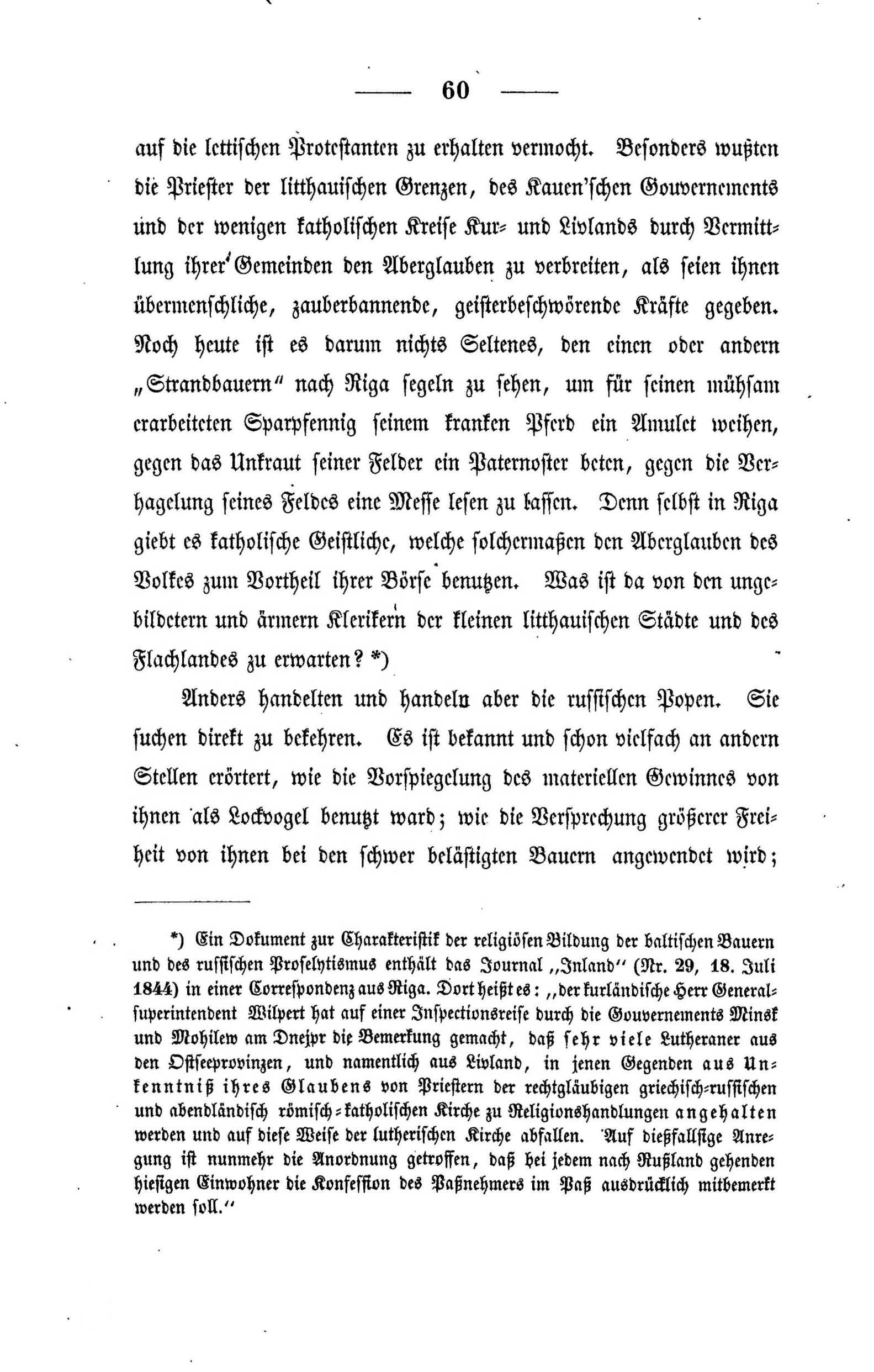 Halbrussisches [2] (1847) | 61. (60) Основной текст
