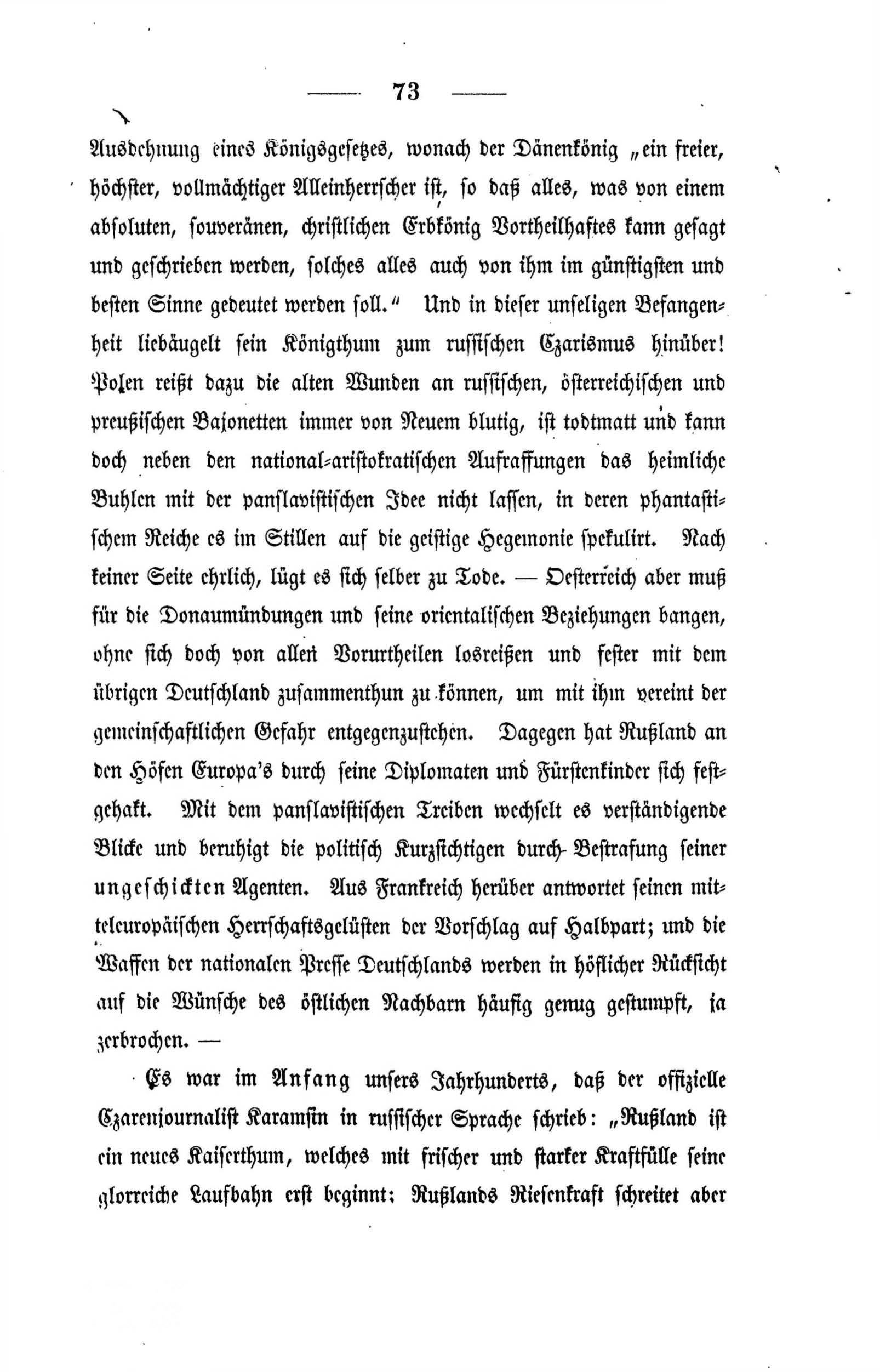 Halbrussisches [2] (1847) | 74. (73) Põhitekst