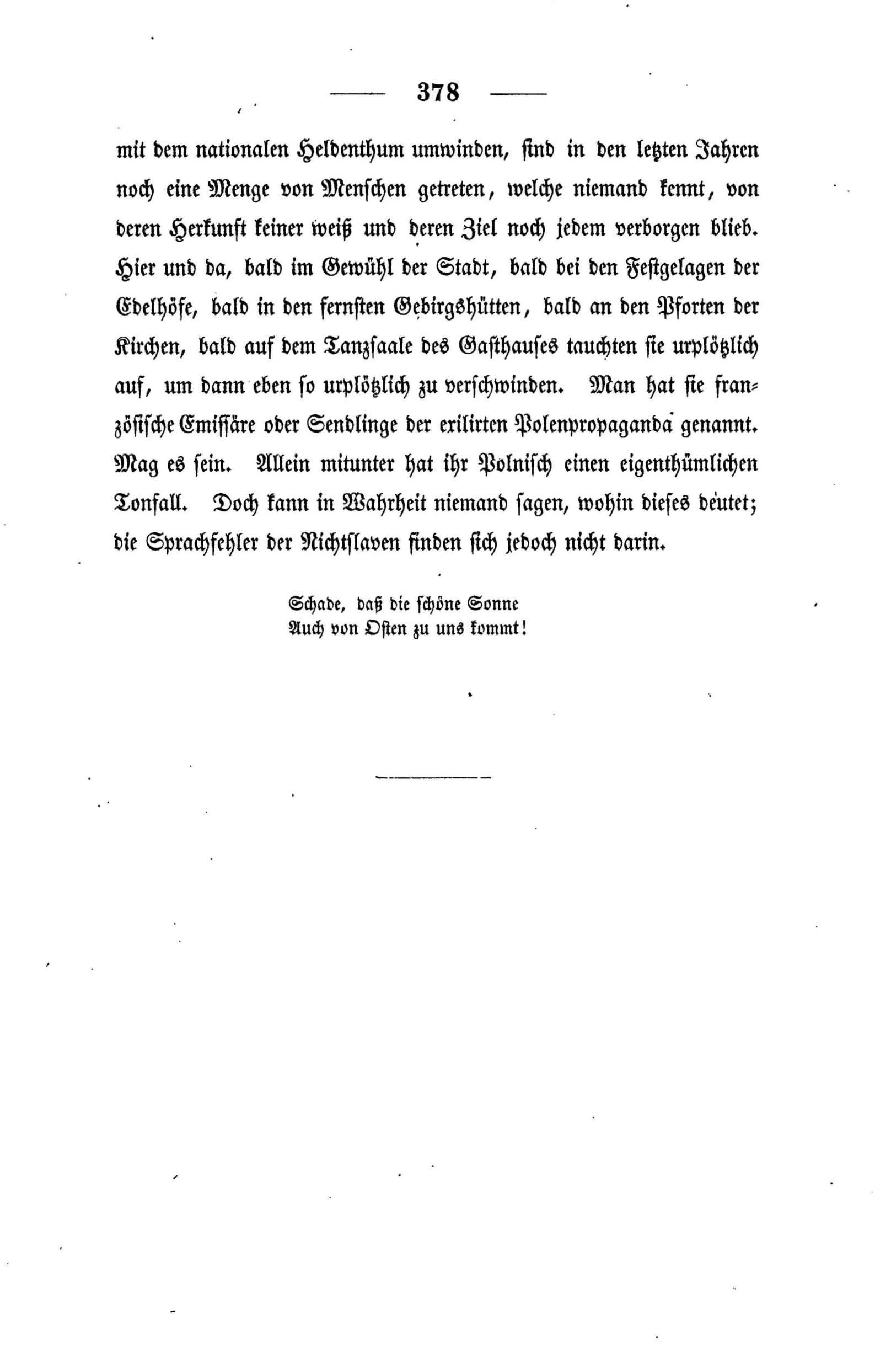 Halbrussisches [2] (1847) | 376. (378) Main body of text