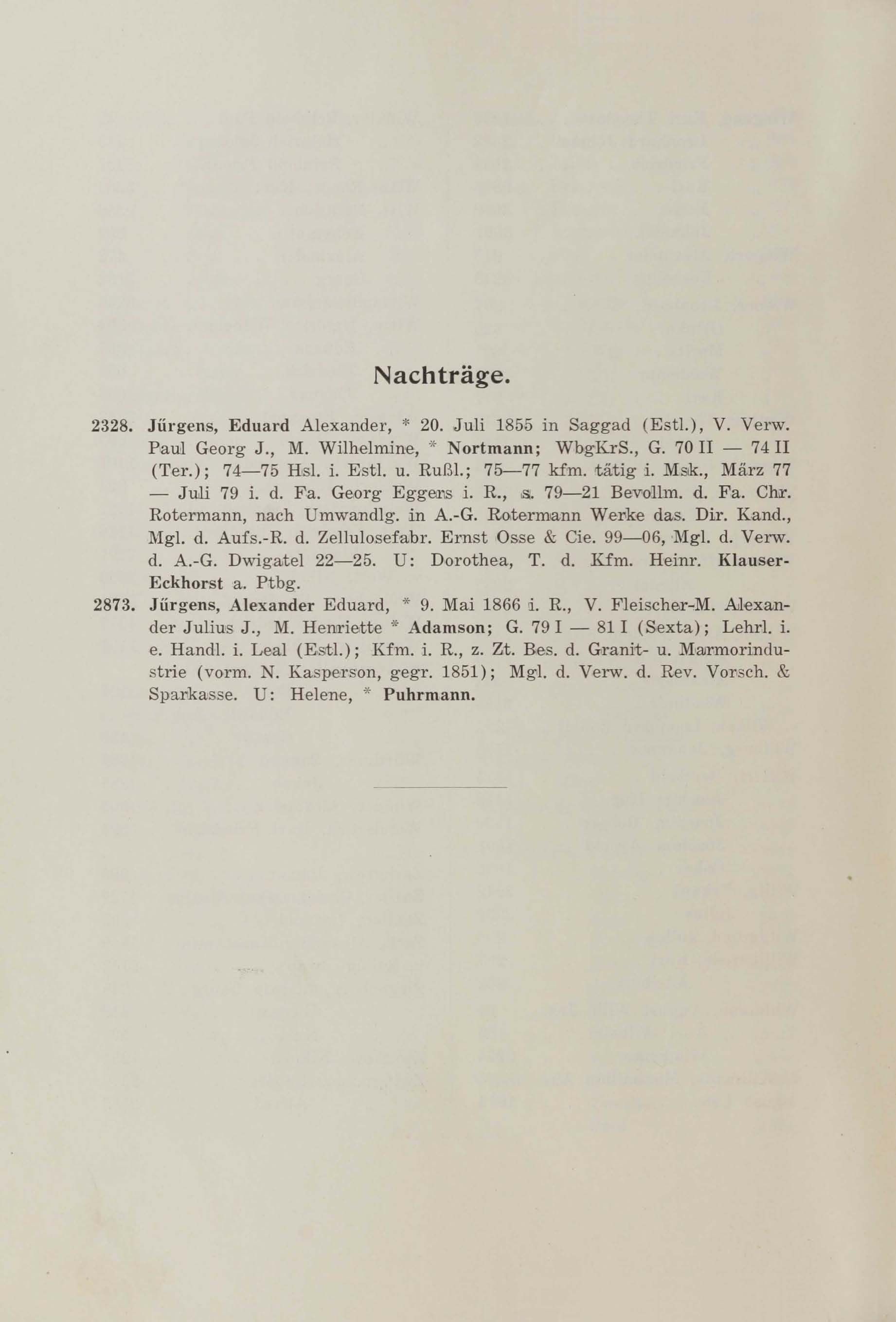 Schüler-Verzeichnis des Revalschen Gouvernements-Gymnasiums 1805–1890 (1931) | 366. (356) Main body of text