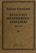 Schüler-Verzeichnis des Revalschen Gouvernements-Gymnasiums 1805–1890 (1931) | 1. Front cover