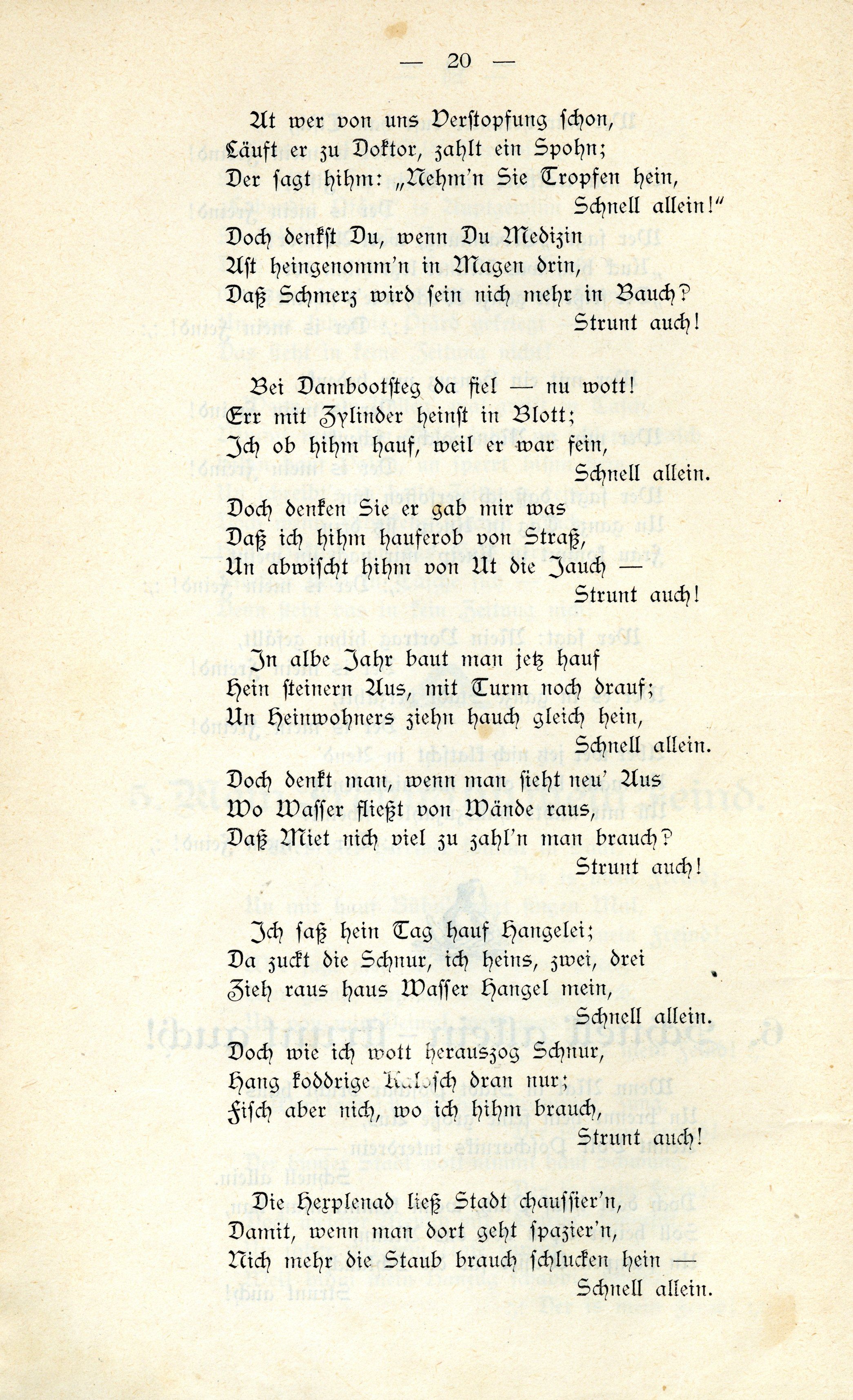 Schanno von Dünakant (1903) | 21. (20) Main body of text