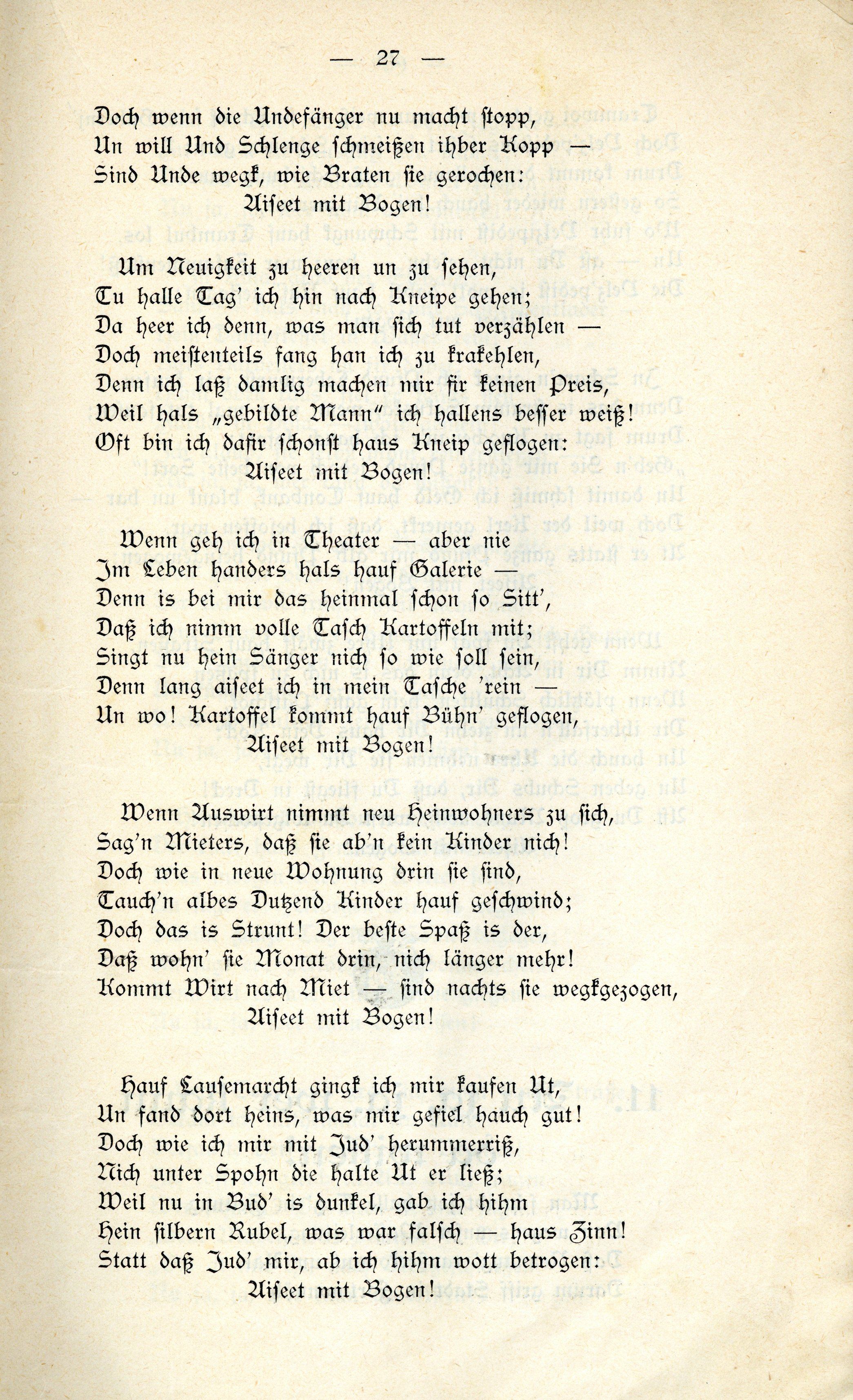 Schanno von Dünakant (1903) | 28. (27) Основной текст