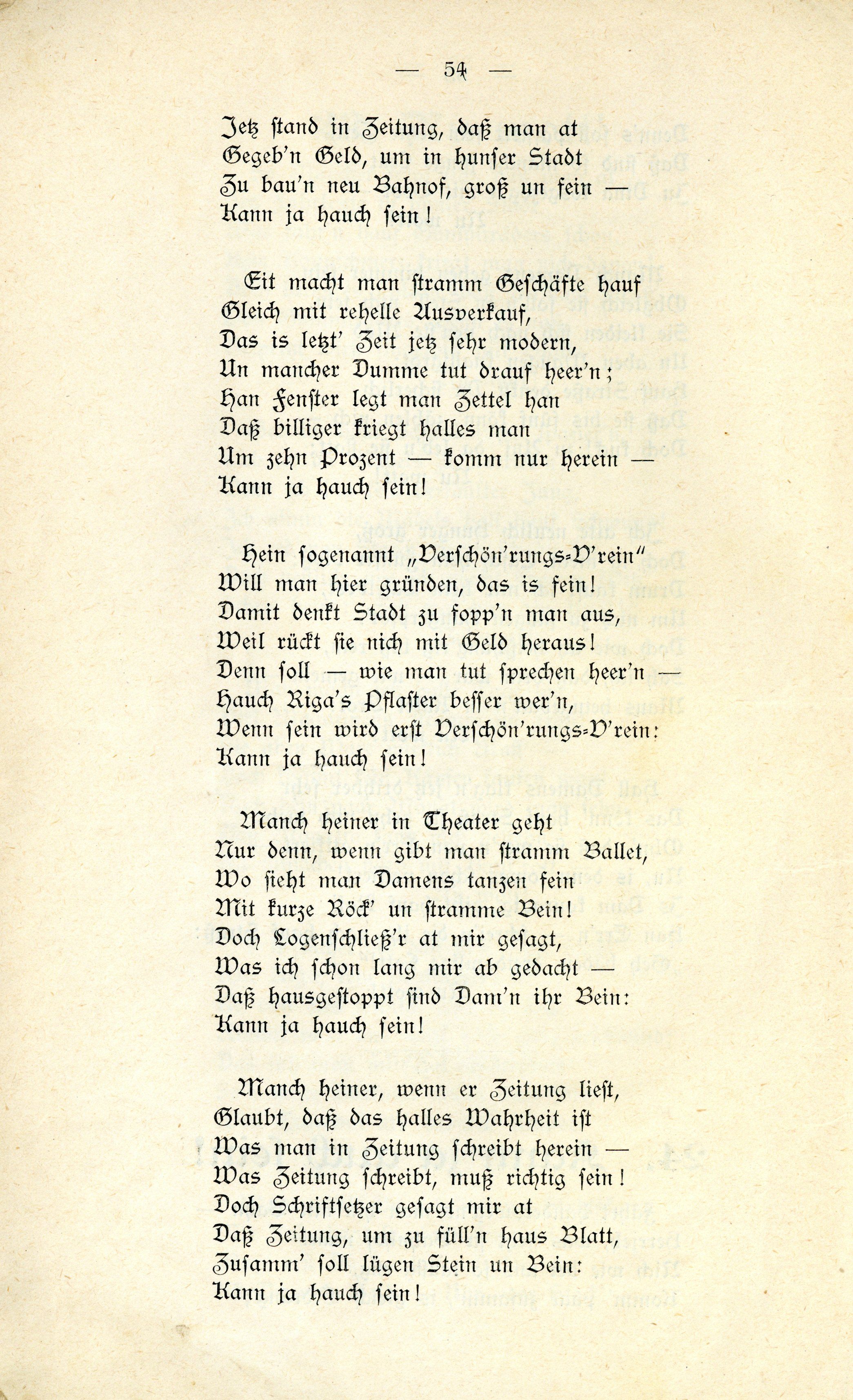 Schanno von Dünakant (1903) | 55. (54) Main body of text