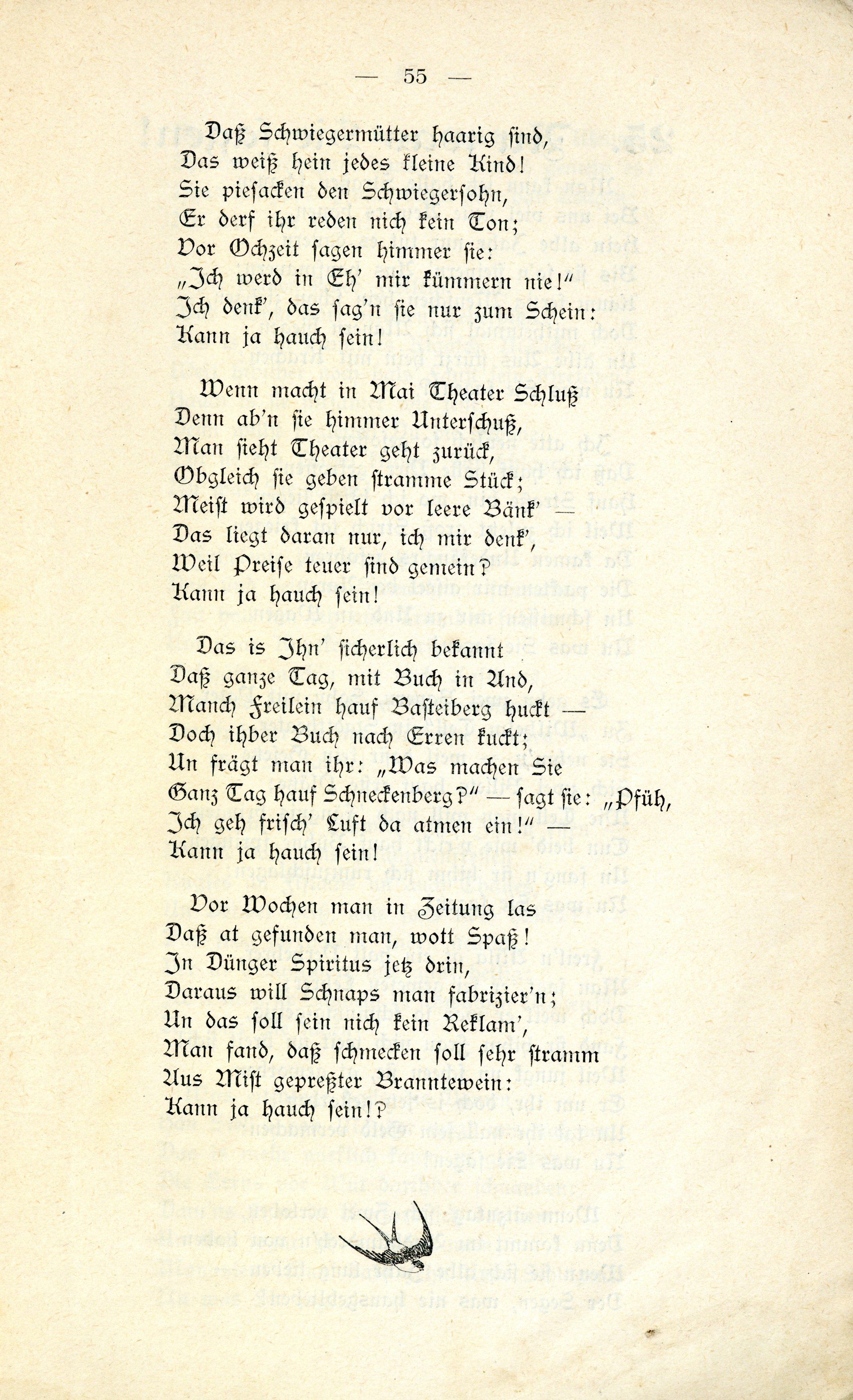 Schanno von Dünakant (1903) | 56. (55) Основной текст