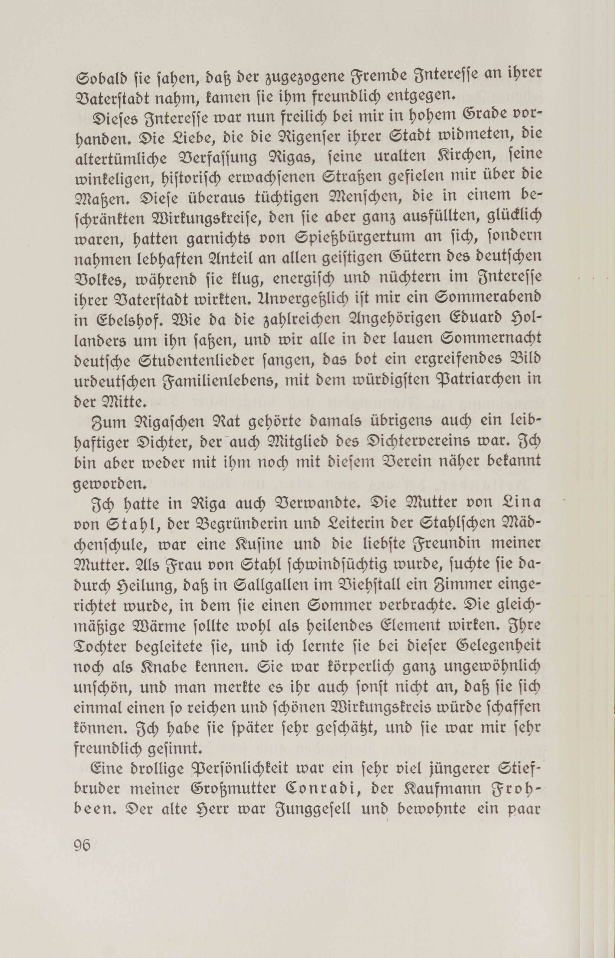 Baltische Lebenserinnerungen (1926) | 95. (96) Põhitekst