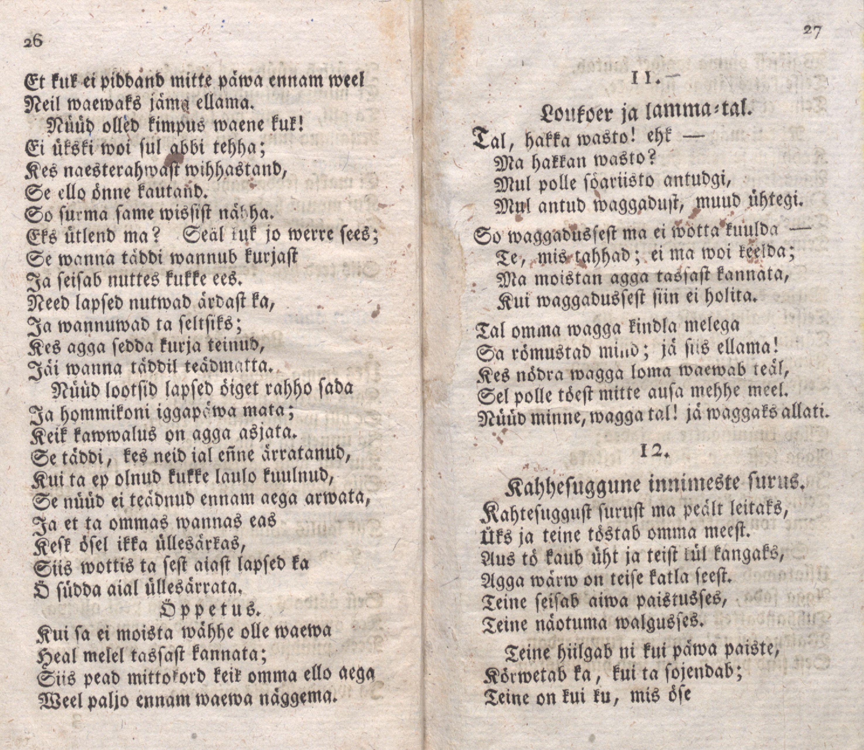 Juttud (1816) | 16. (26-27) Main body of text