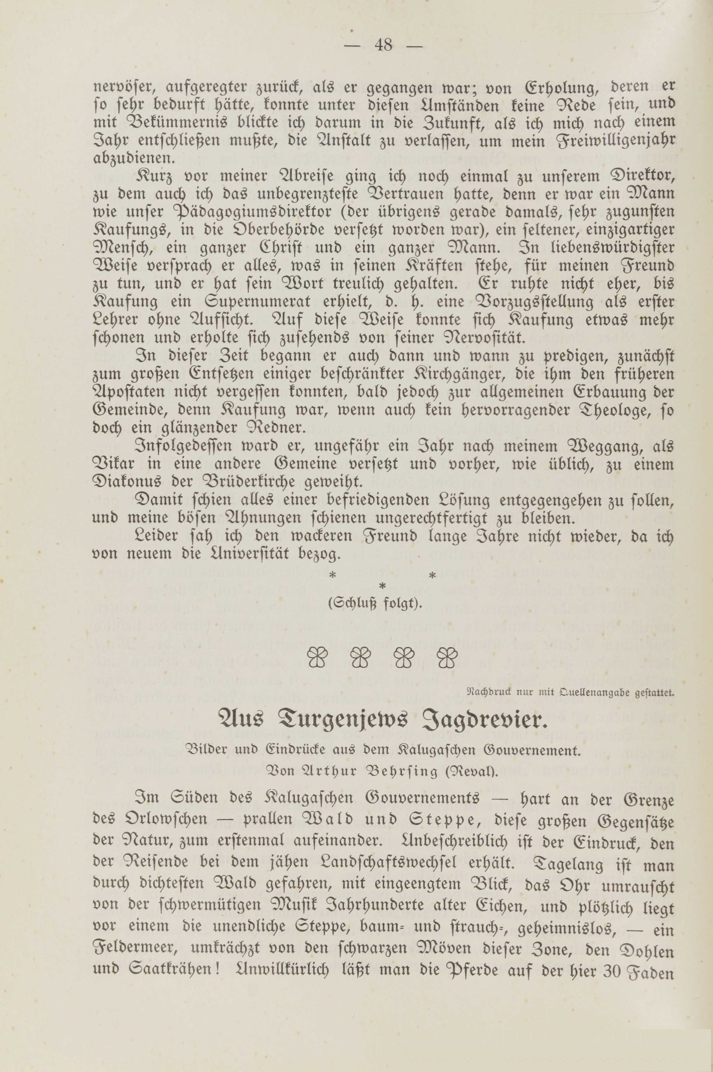 Deutsche Monatsschrift für Russland [2] (1913) | 52. (48) Main body of text