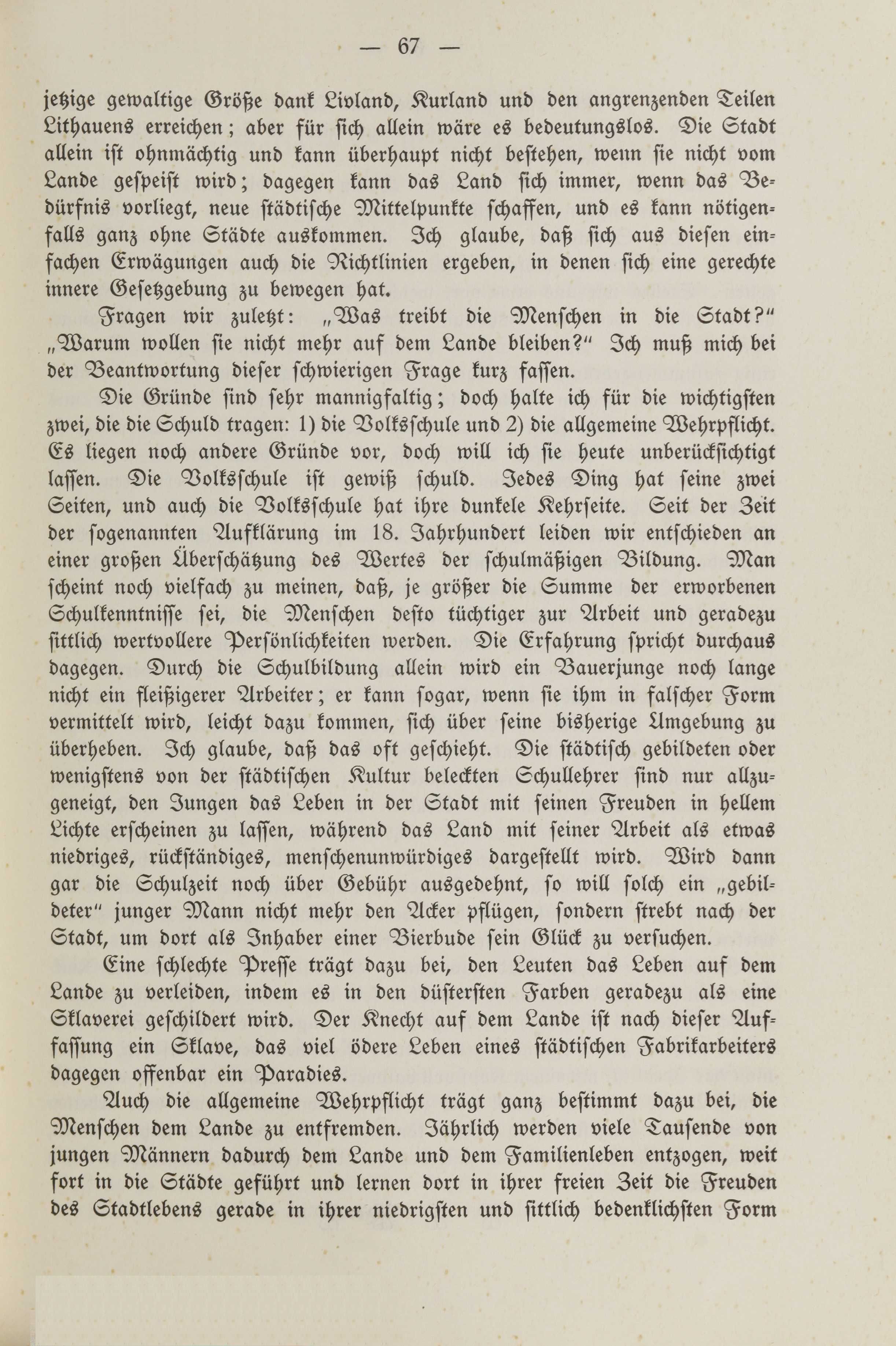 Deutsche Monatsschrift für Russland [2] (1913) | 71. (67) Põhitekst