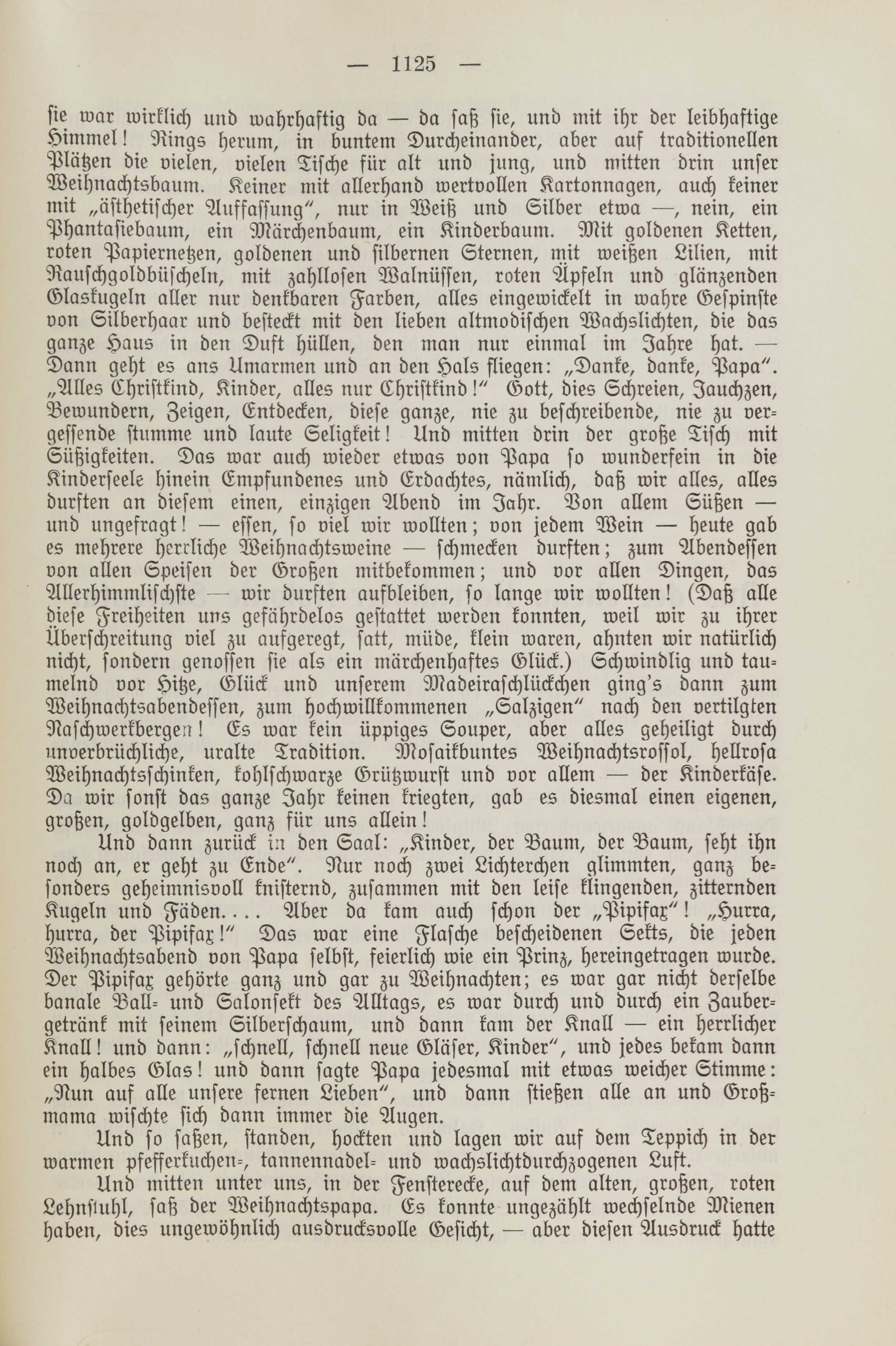 Unsere Weihnachten (1913) | 9. (1125) Основной текст