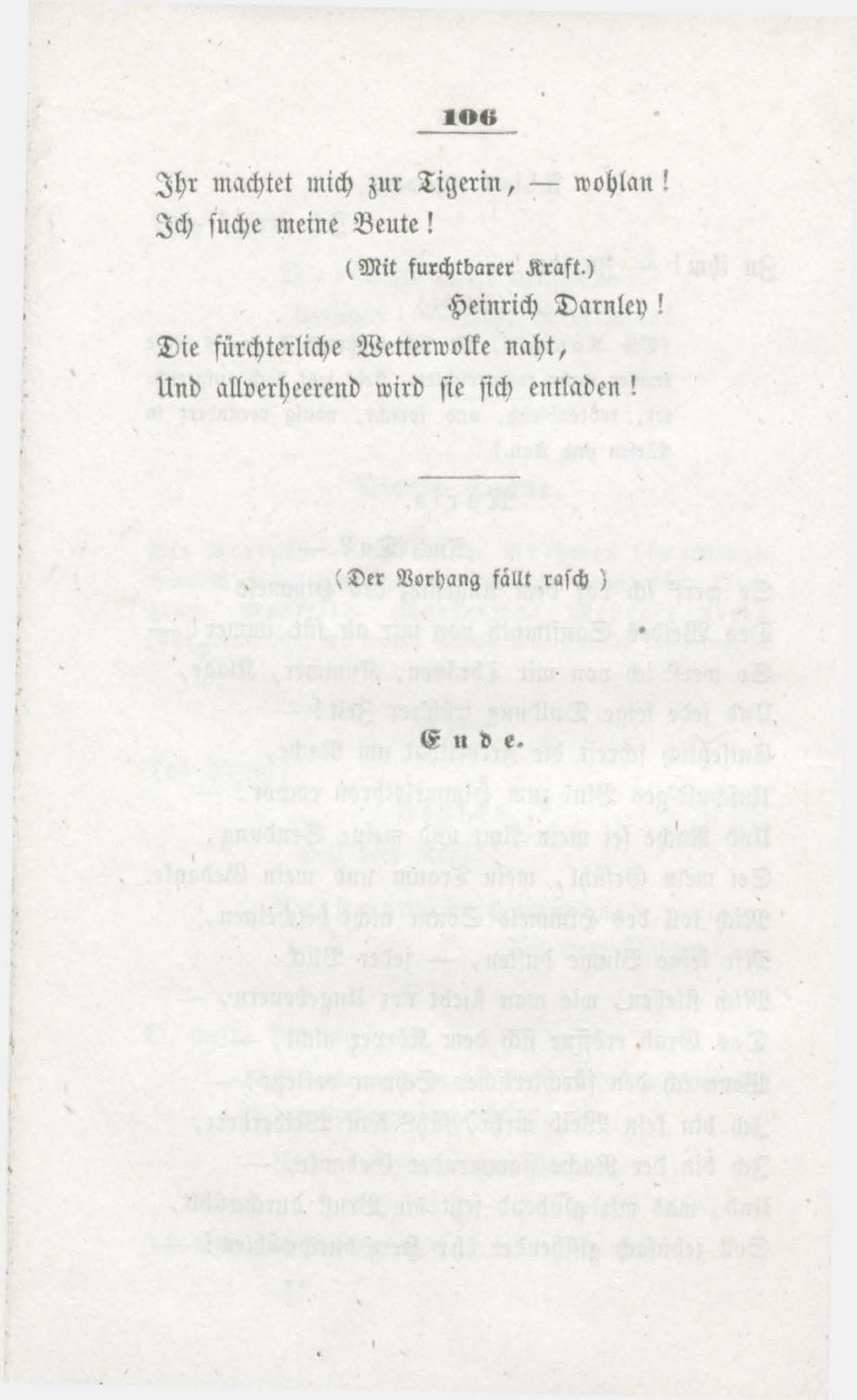 Rizzio (1849) | 104. (106) Haupttext