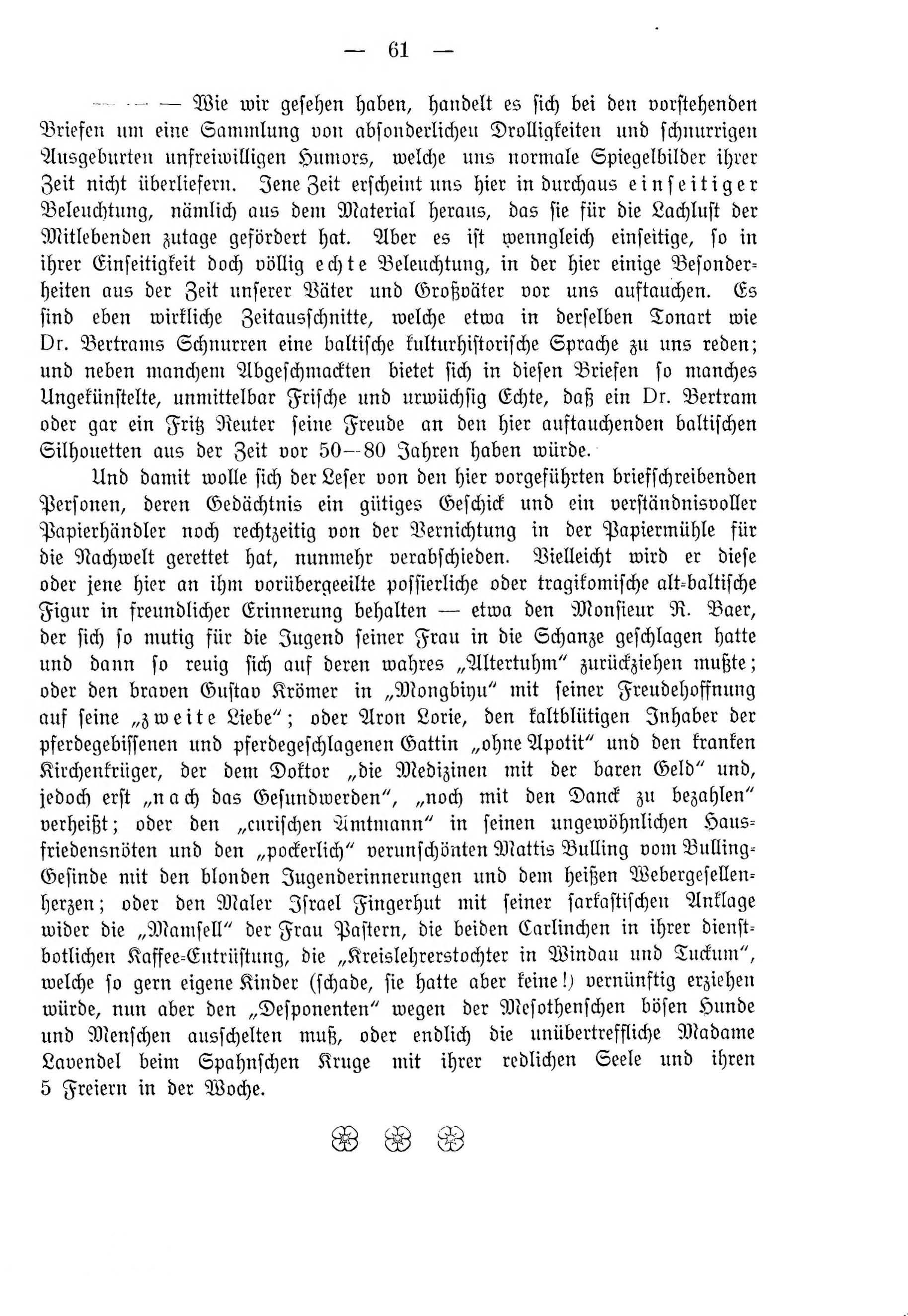 Humor aus vergilbten Blättern (1915) | 18. (61) Põhitekst