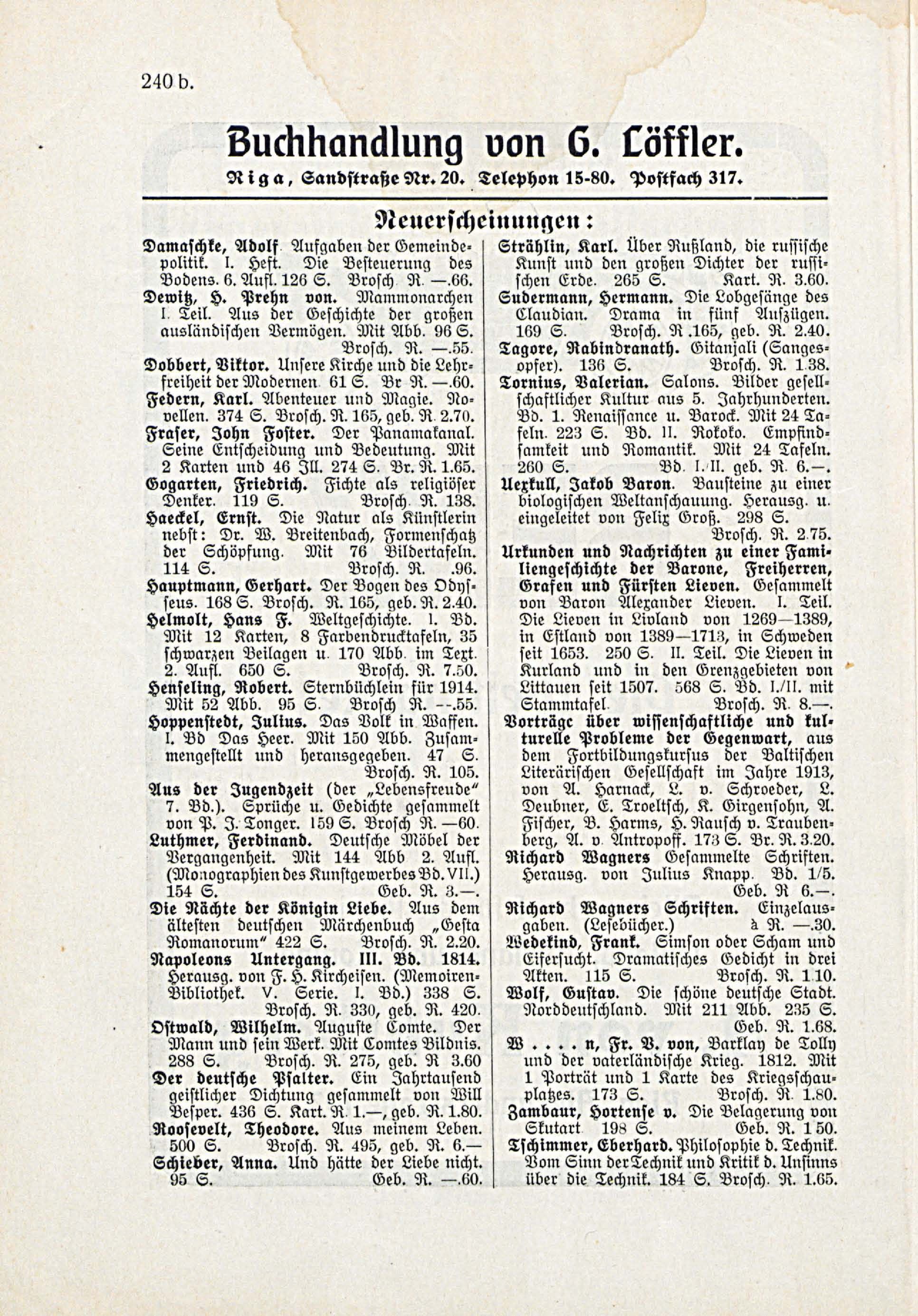 Deutsche Monatsschrift für Russland [3/03] (1914) | 4. Haupttext