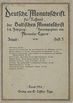 Deutsche Monatsschrift für Russland [3/03] (1914) | 1. Титульный лист