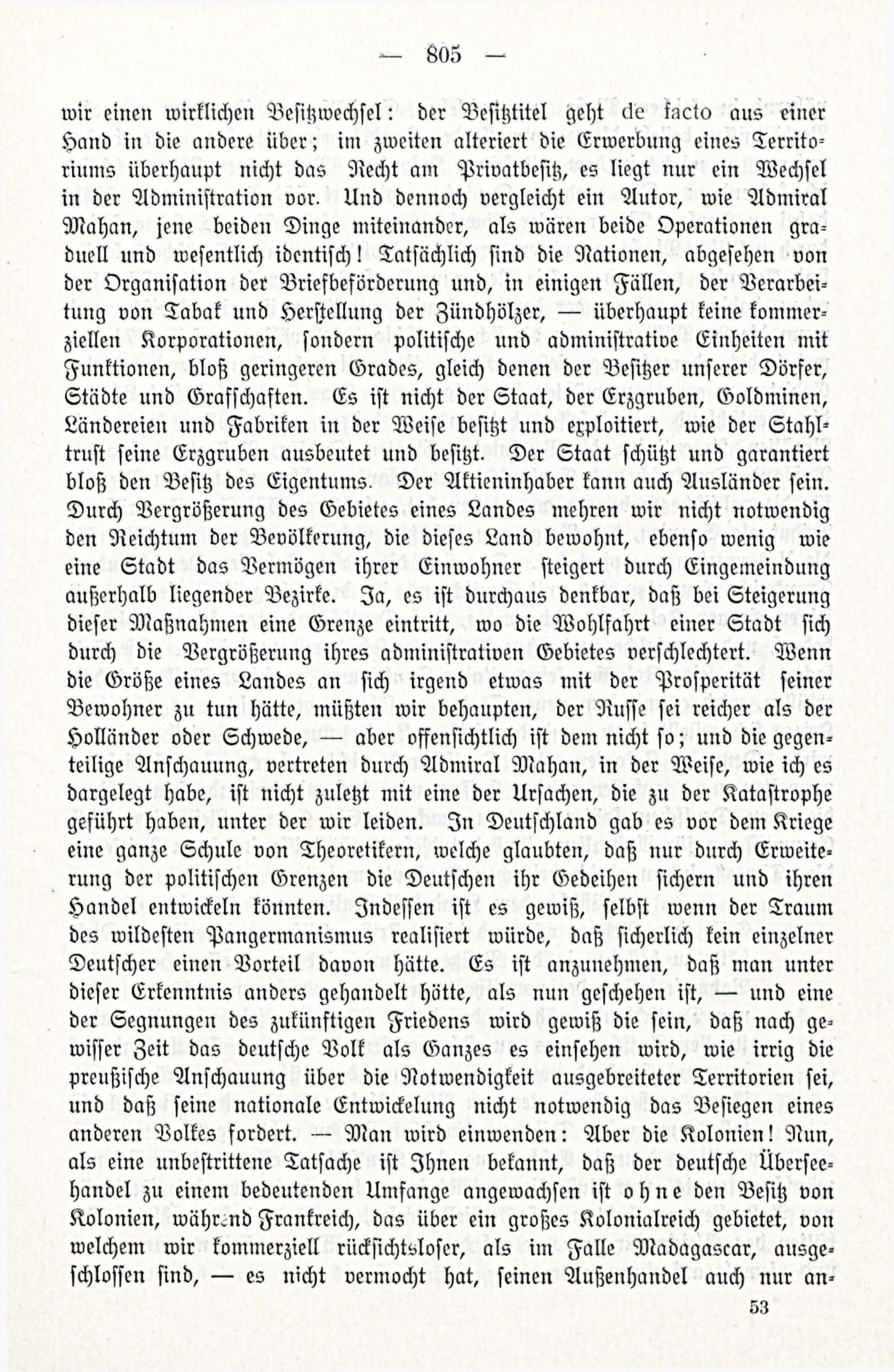 Deutsche Monatsschrift für Russland [3/12] (1914) | 21. (805) Main body of text