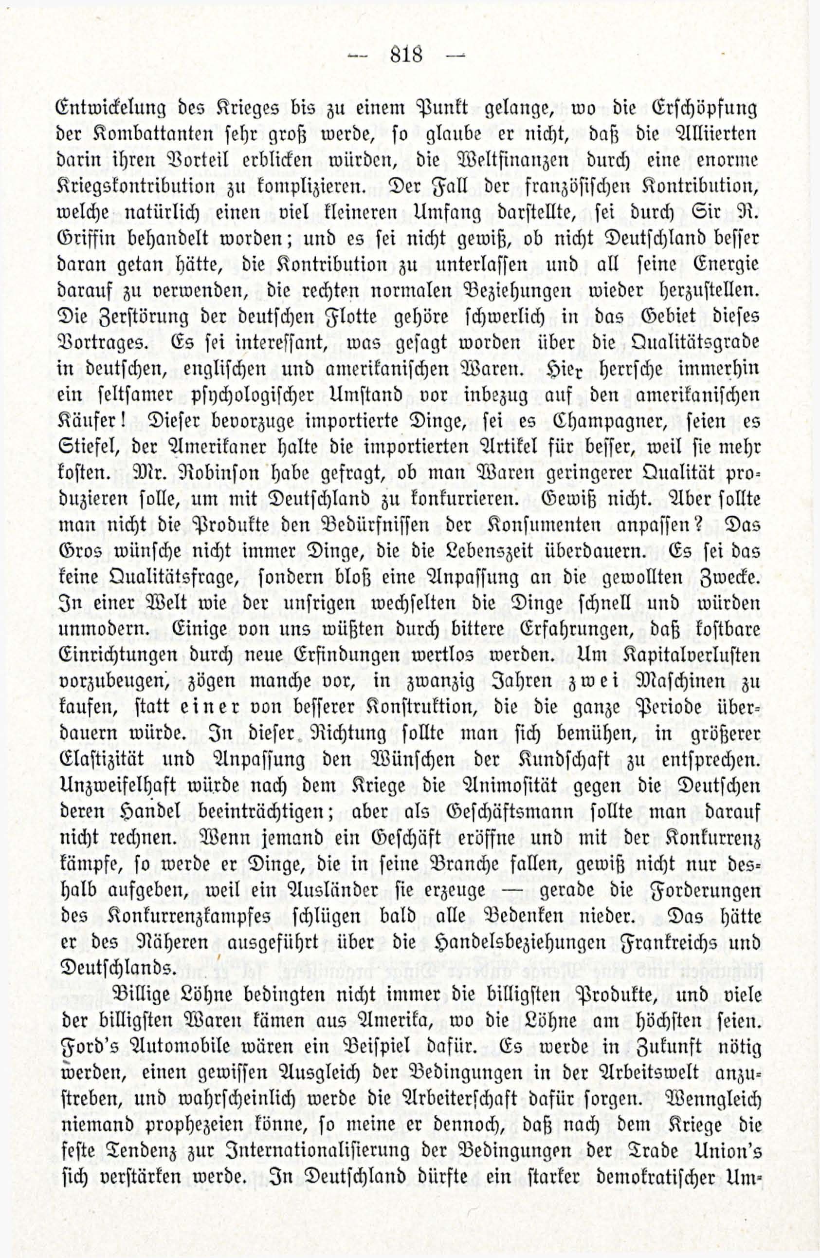 Deutsche Monatsschrift für Russland [3/12] (1914) | 34. (818) Main body of text