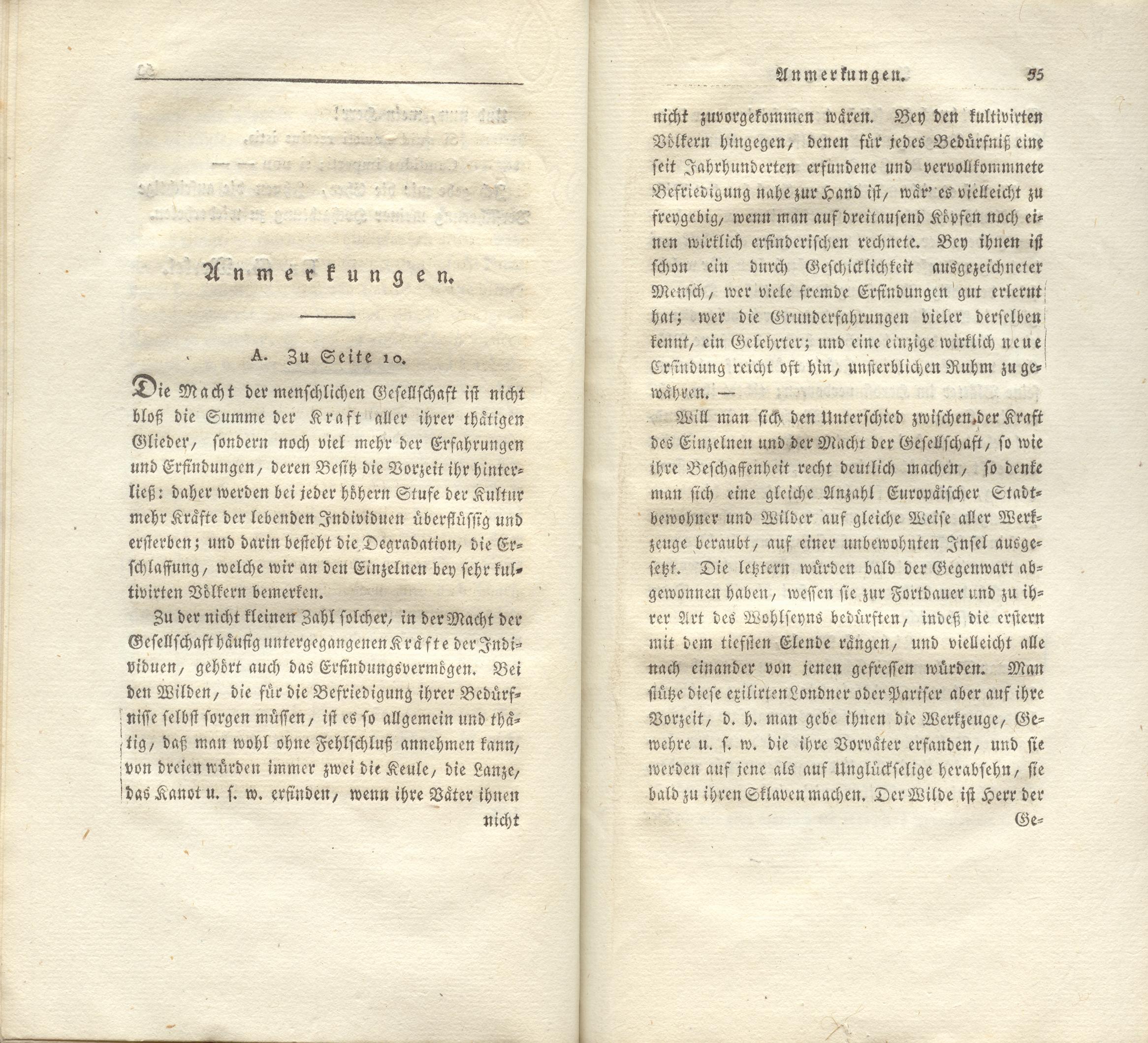 Ist das stete Fortschreiten der Menschheit ein Wahn? (1810) | 28. (54-55) Основной текст