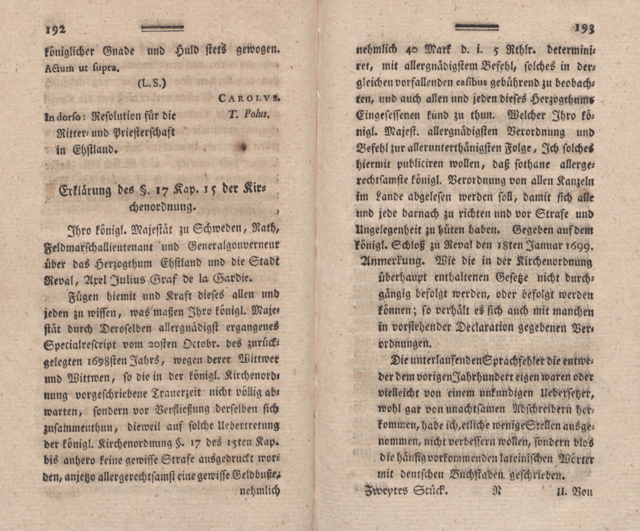 Nordische Miscellaneen [02] (1781) | 97. (192-193) Main body of text