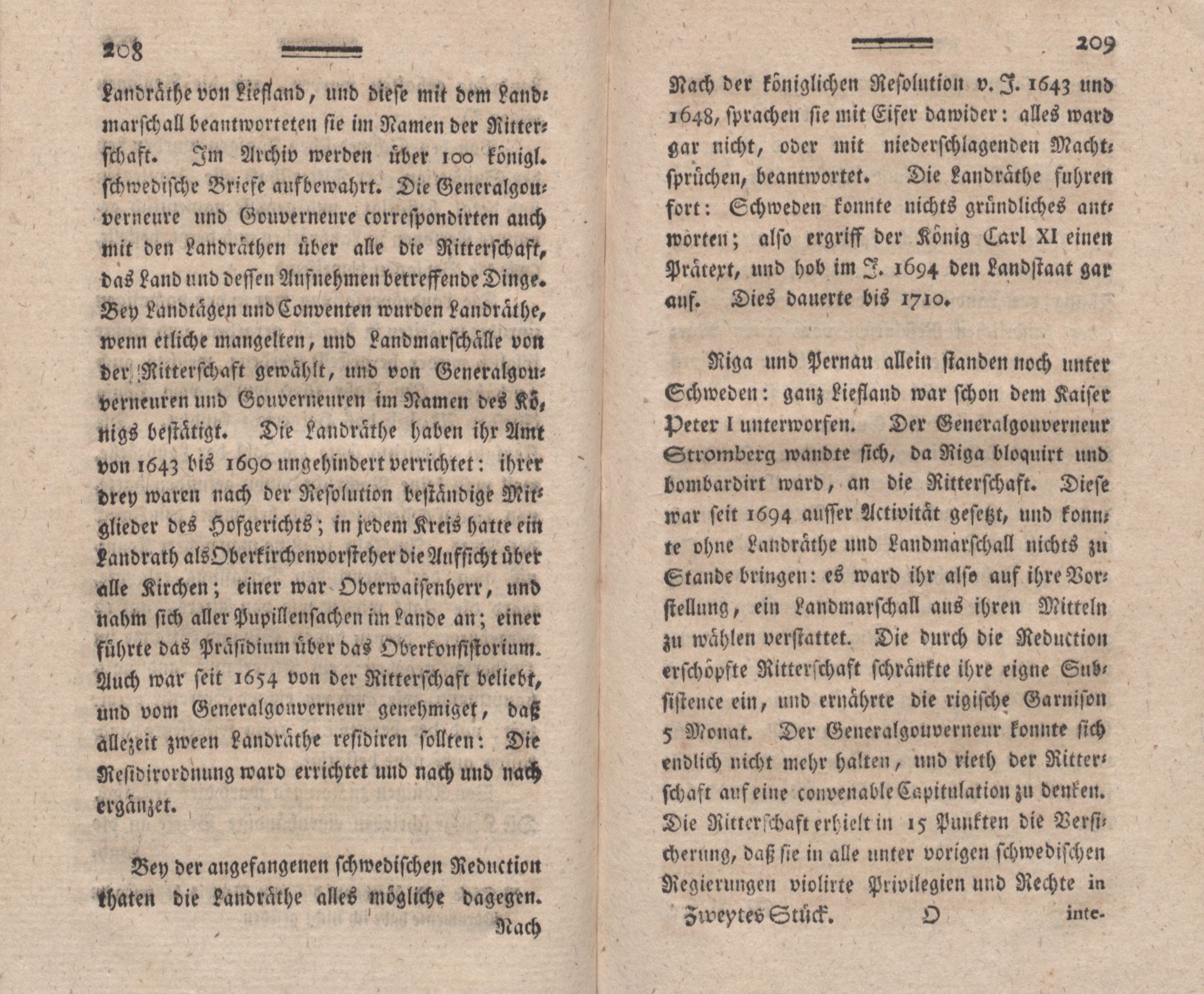 Nordische Miscellaneen [02] (1781) | 105. (208-209) Main body of text