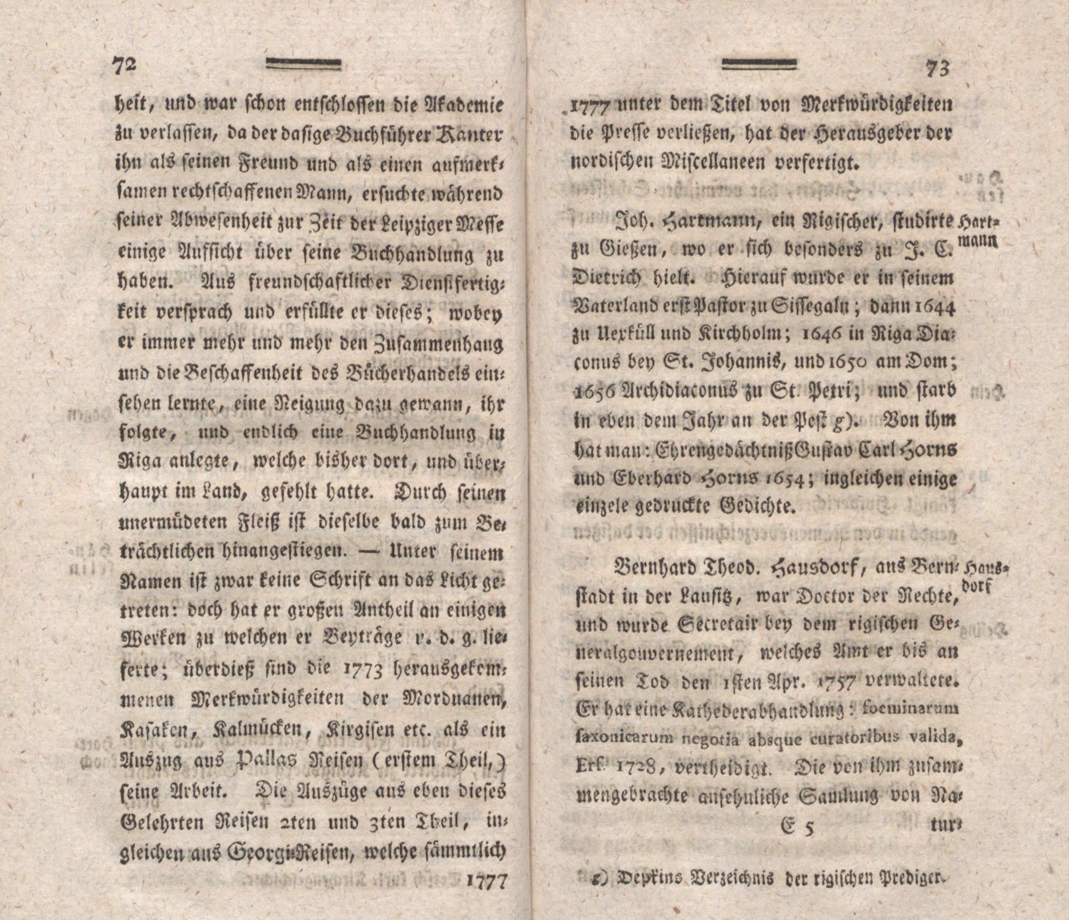 Nordische Miscellaneen [04] (1782) | 38. (72-73) Main body of text