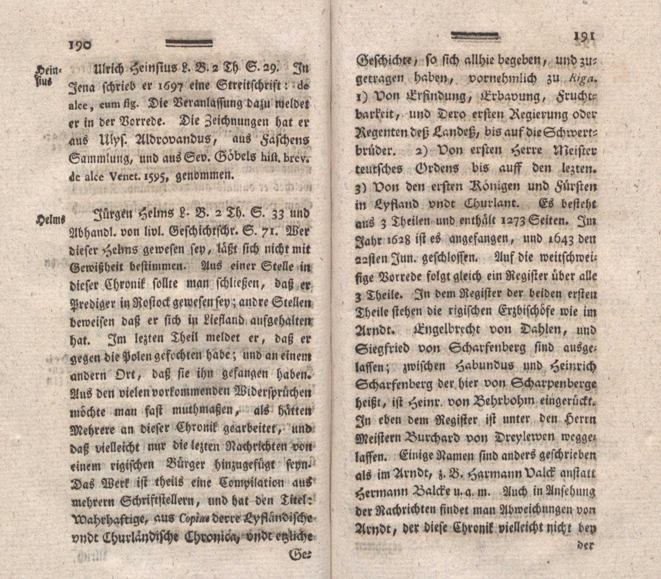 Nordische Miscellaneen [04] (1782) | 97. (190-191) Main body of text