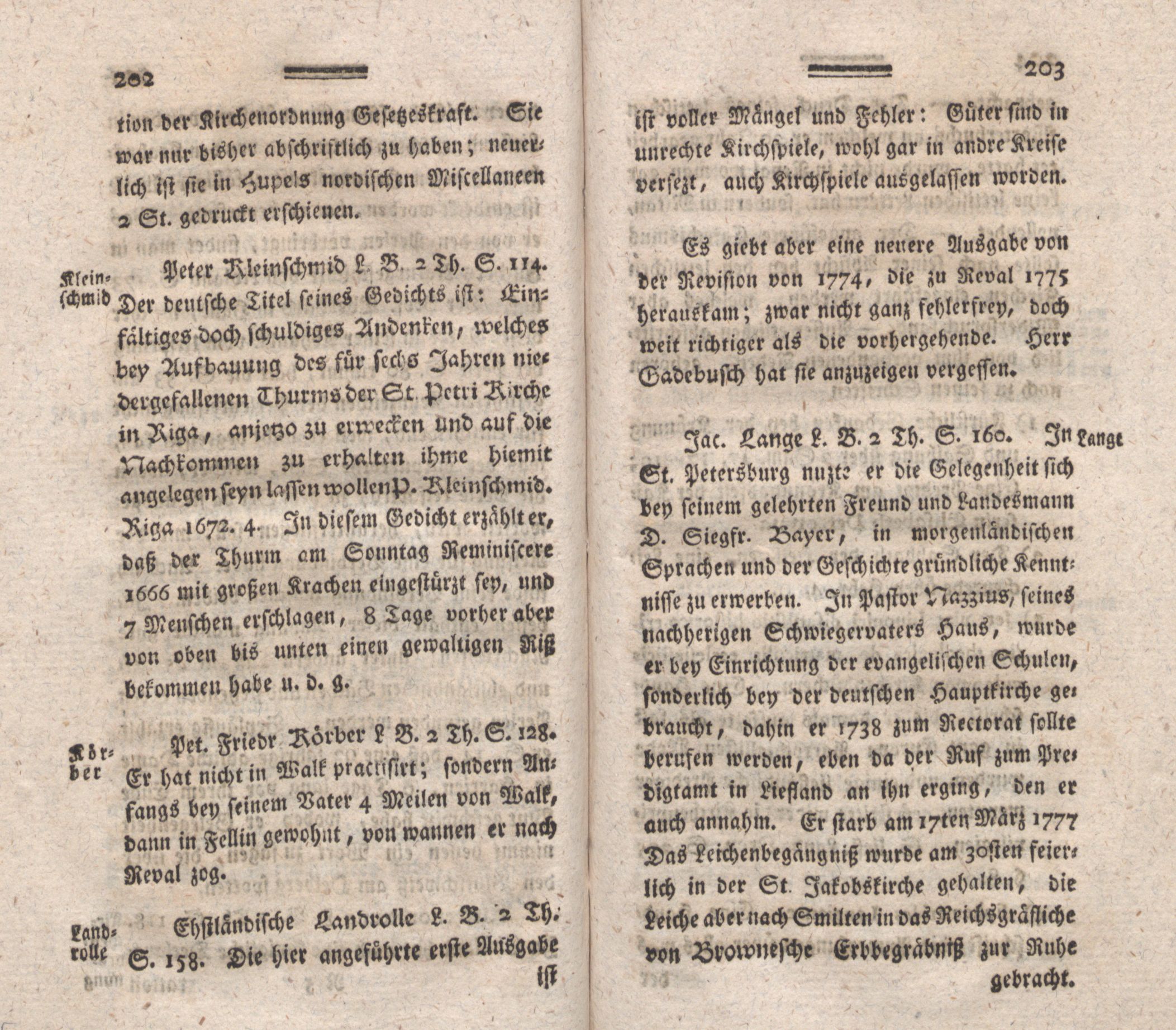 Nordische Miscellaneen [04] (1782) | 103. (202-203) Main body of text