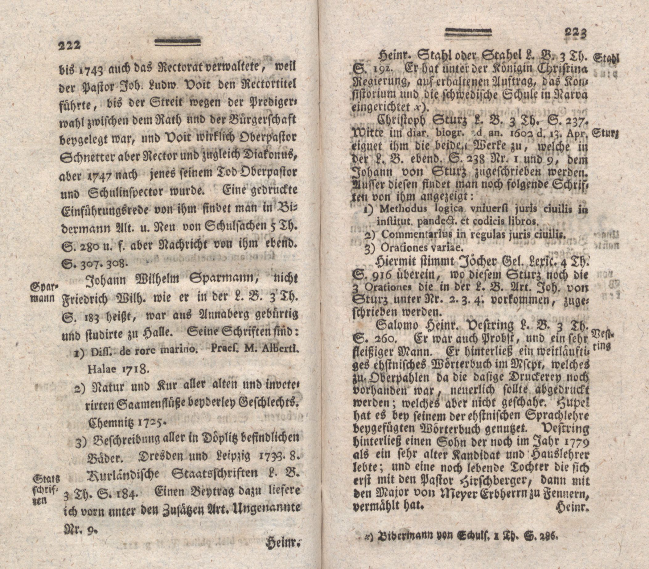 Nordische Miscellaneen [04] (1782) | 113. (222-223) Main body of text