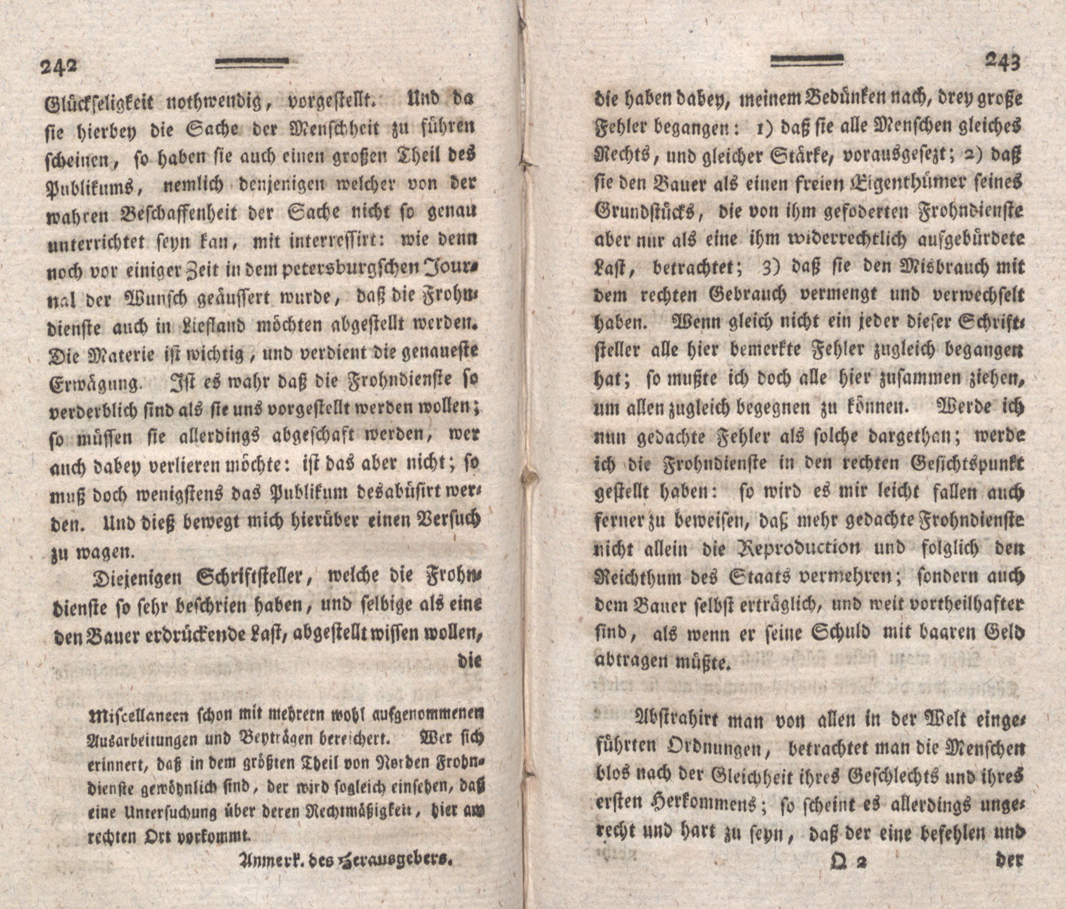 Nordische Miscellaneen [04] (1782) | 123. (242-243) Основной текст