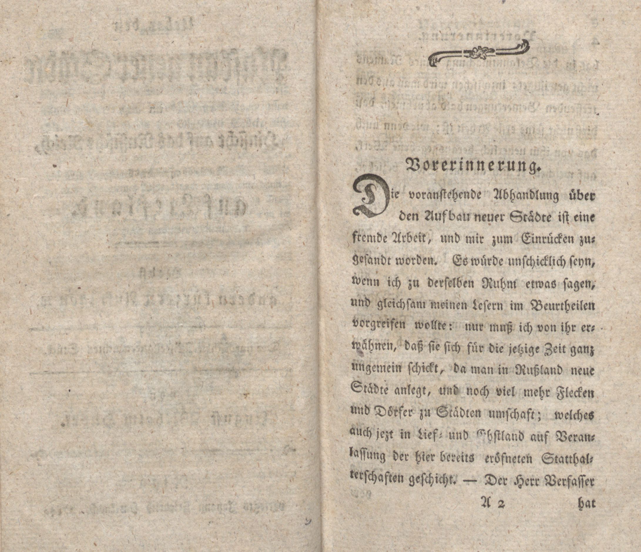 Nordische Miscellaneen [08] (1784) | 2. Foreword