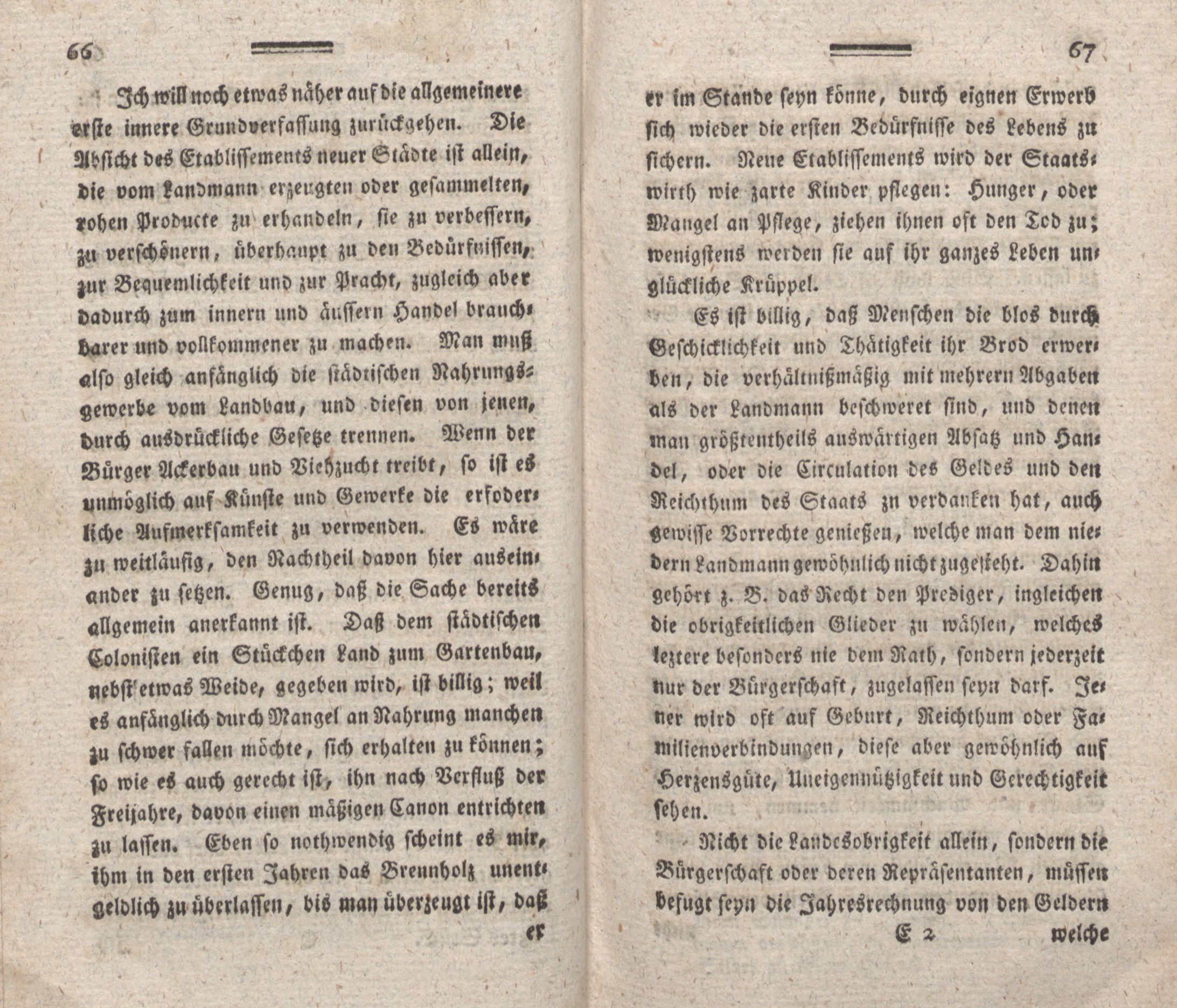 Nordische Miscellaneen [08] (1784) | 34. (66-67) Main body of text