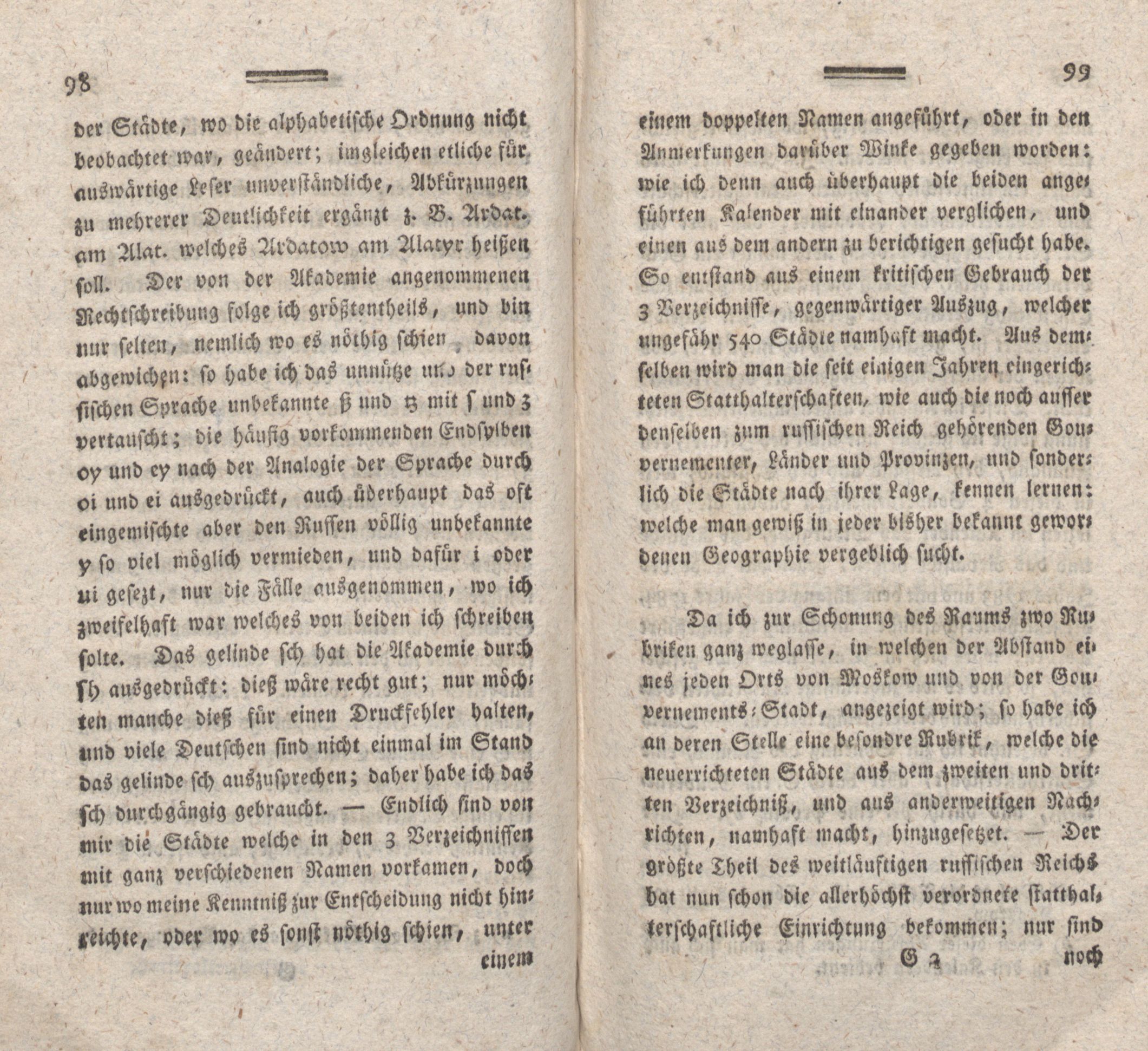 Nordische Miscellaneen [08] (1784) | 50. (98-99) Main body of text
