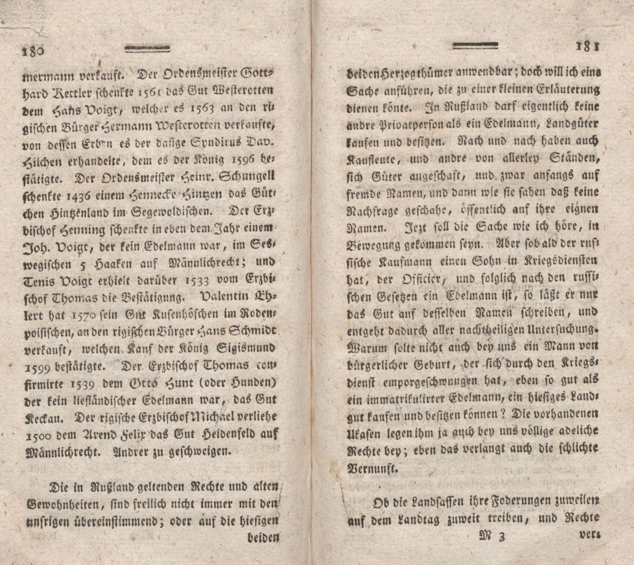Nordische Miscellaneen [08] (1784) | 91. (180-181) Основной текст