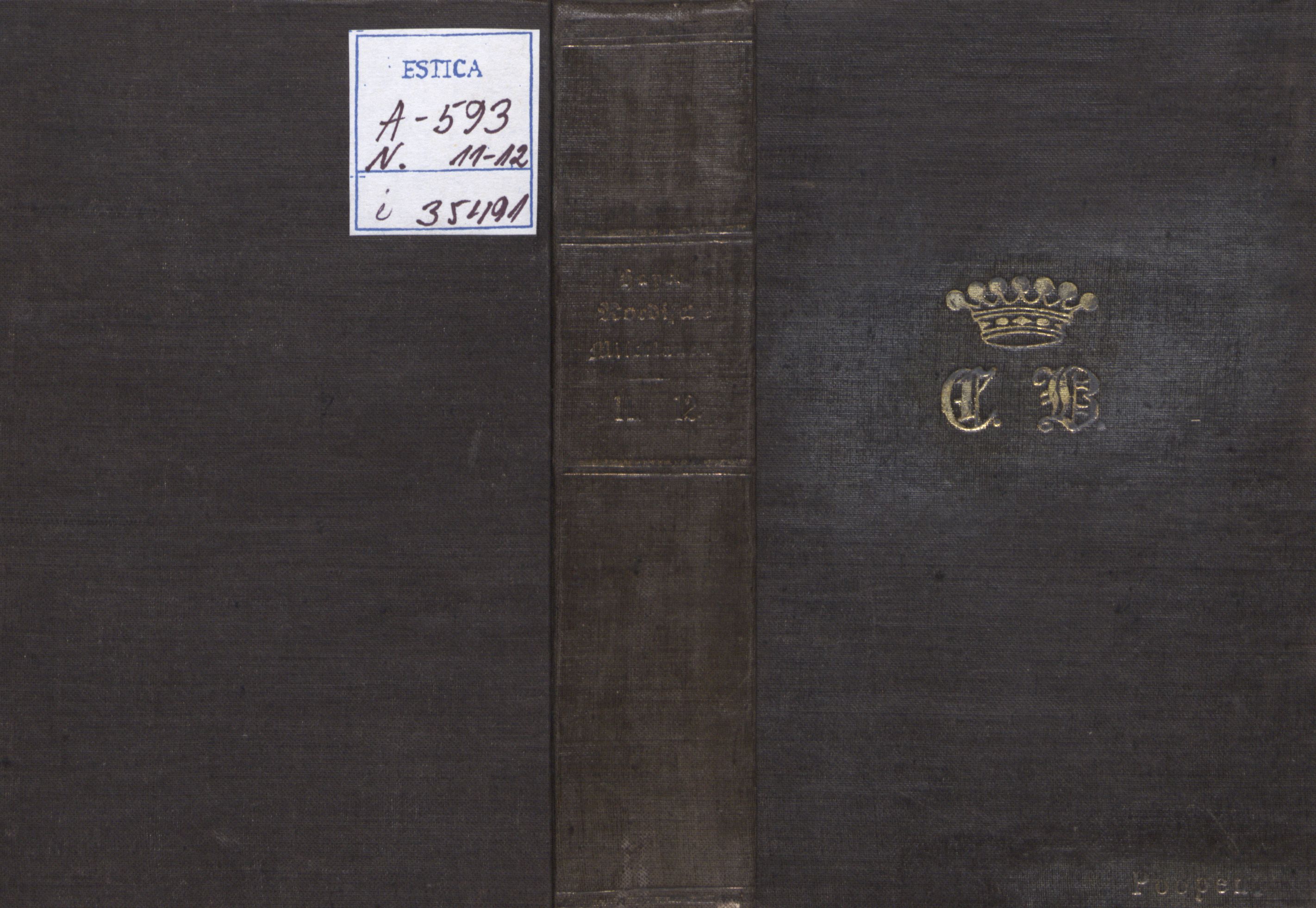 Neue nordische Miscellaneen [11-12] (1795) | 1. Covers