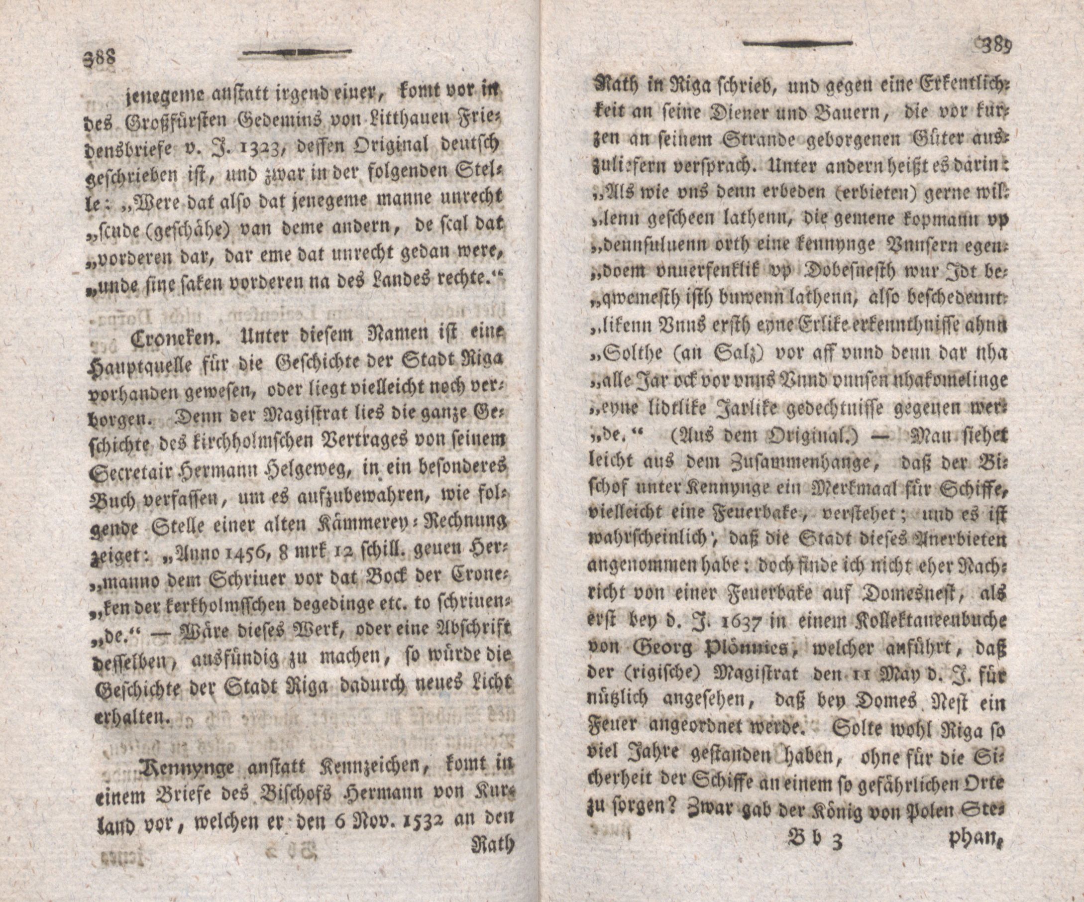 Neue nordische Miscellaneen [11-12] (1795) | 207. (388-389) Põhitekst
