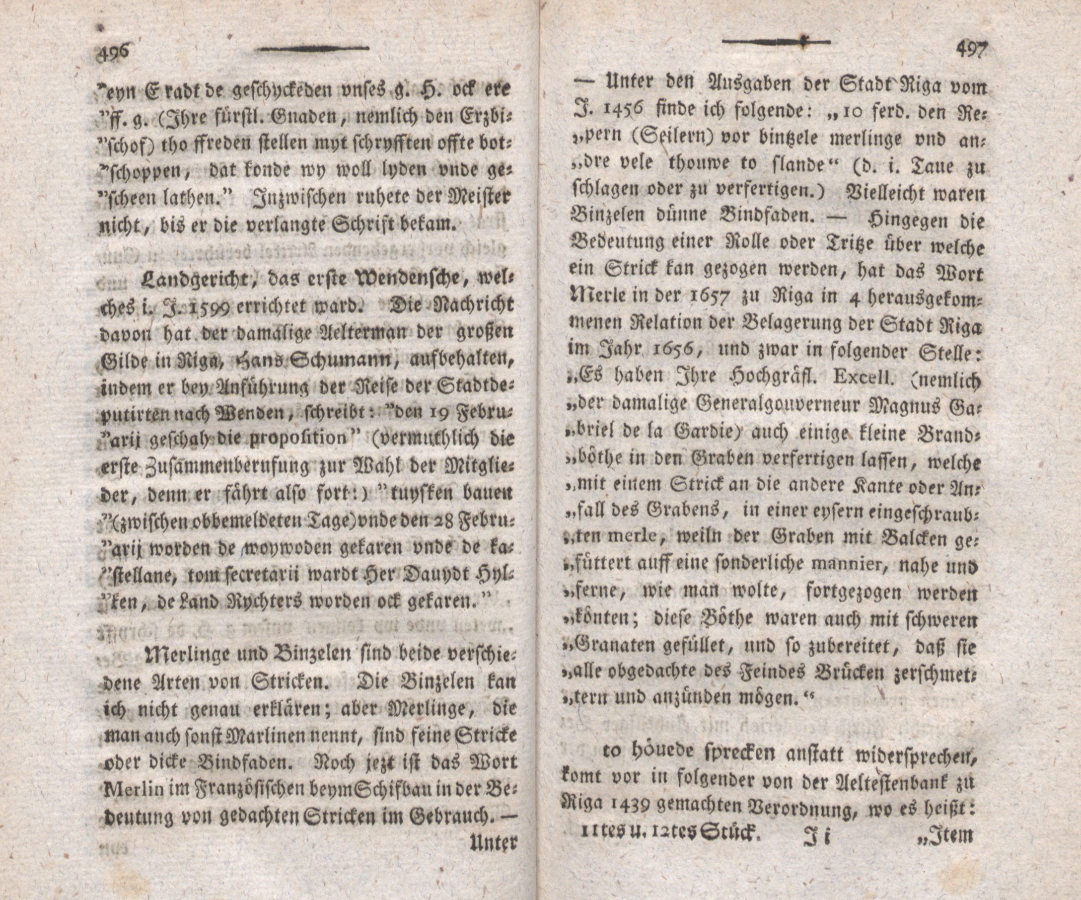 Neue nordische Miscellaneen [11-12] (1795) | 261. (496-497) Main body of text