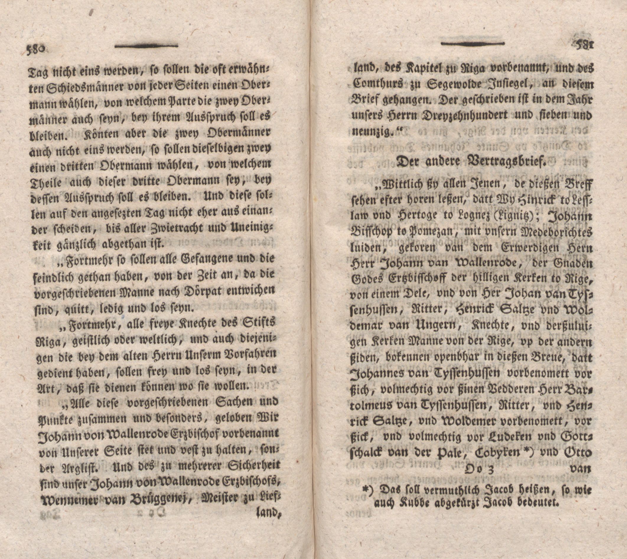 Neue nordische Miscellaneen [13-14] (1796) | 292. (580-581) Haupttext