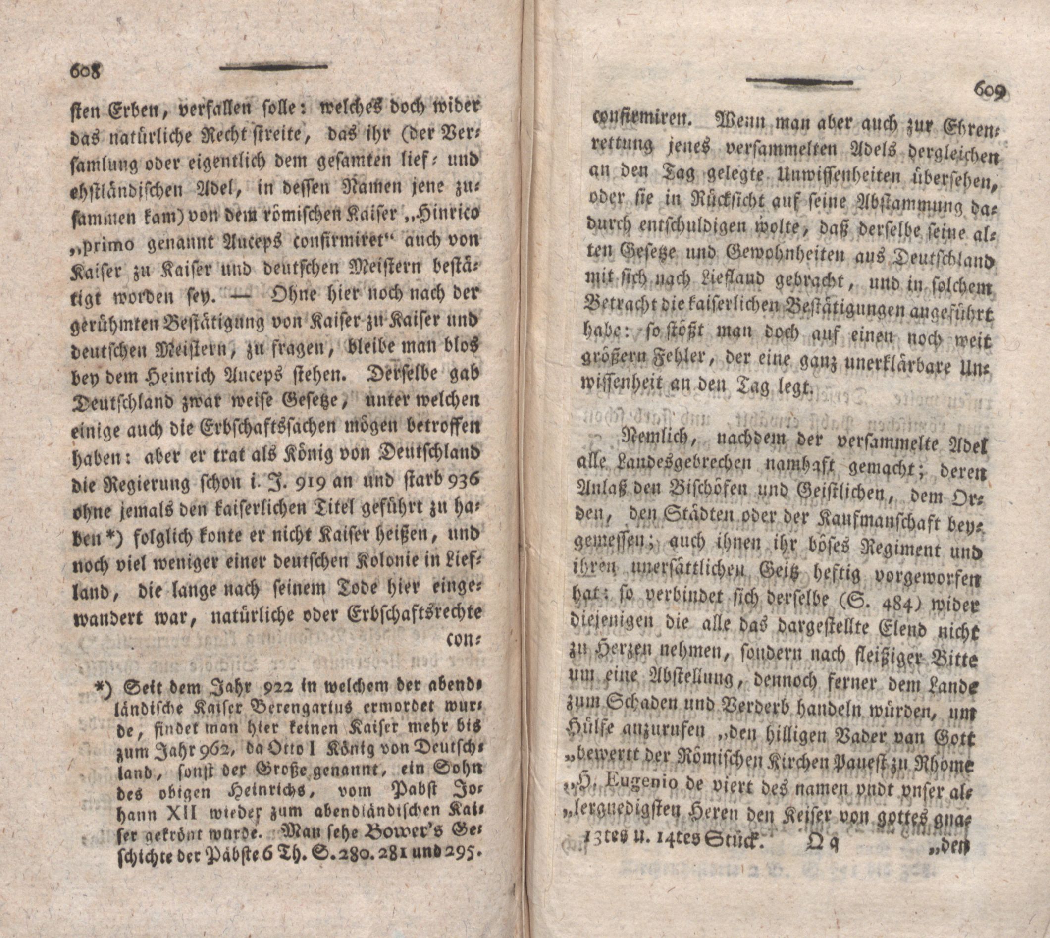 Kürzere Aufsätze (1796) | 21. (608-609) Основной текст