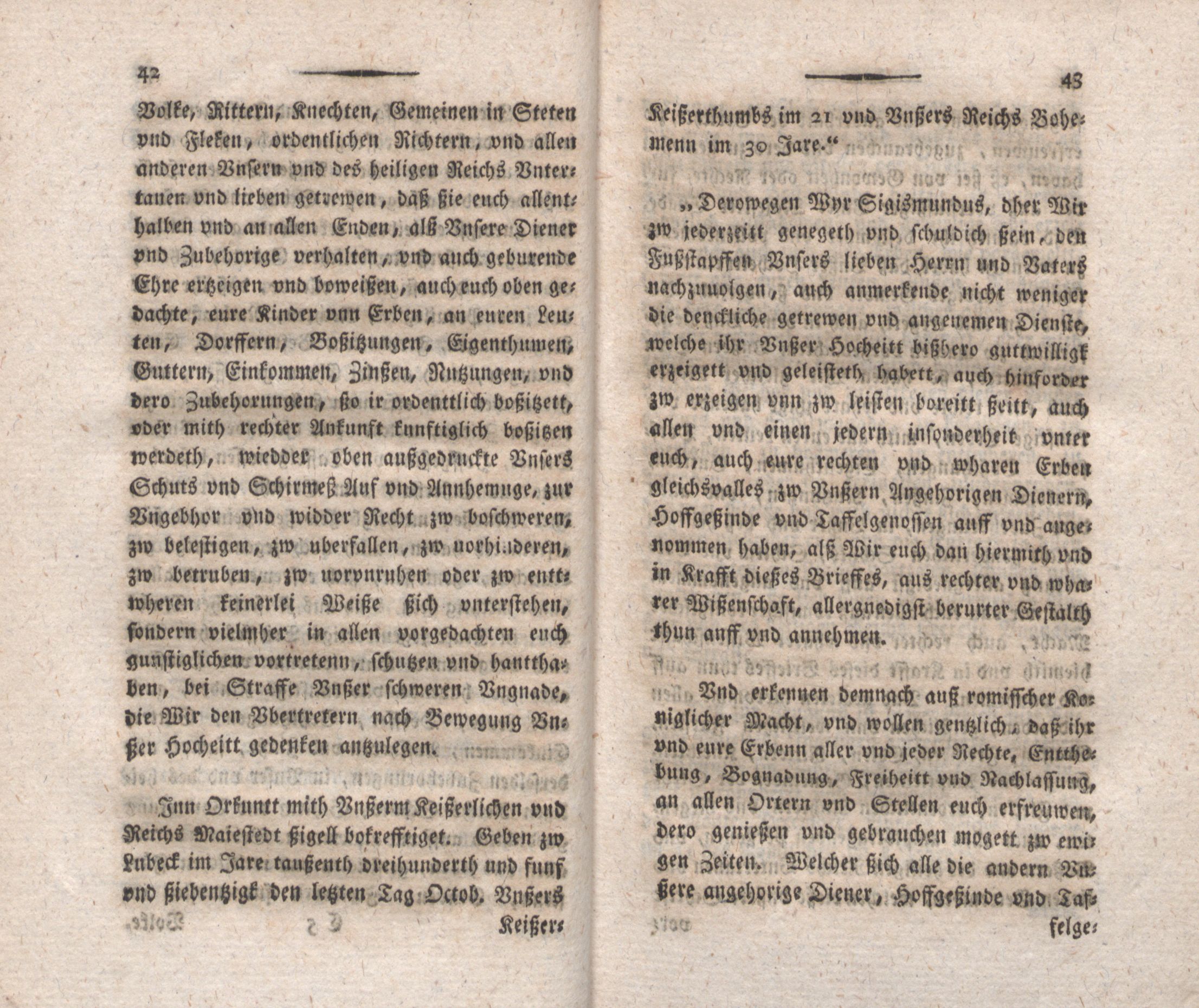 Neue nordische Miscellaneen [18] (1798) | 23. (42-43) Main body of text