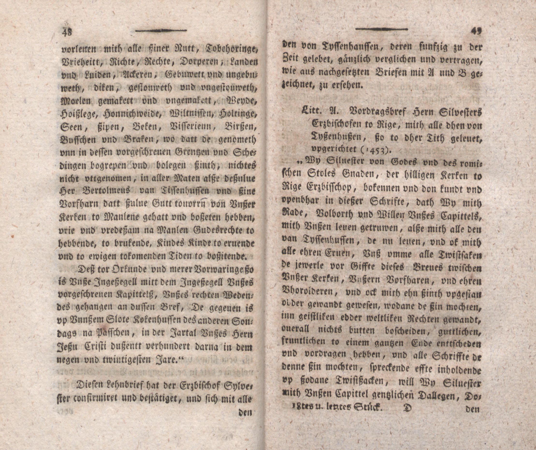 Neue nordische Miscellaneen [18] (1798) | 26. (48-49) Haupttext