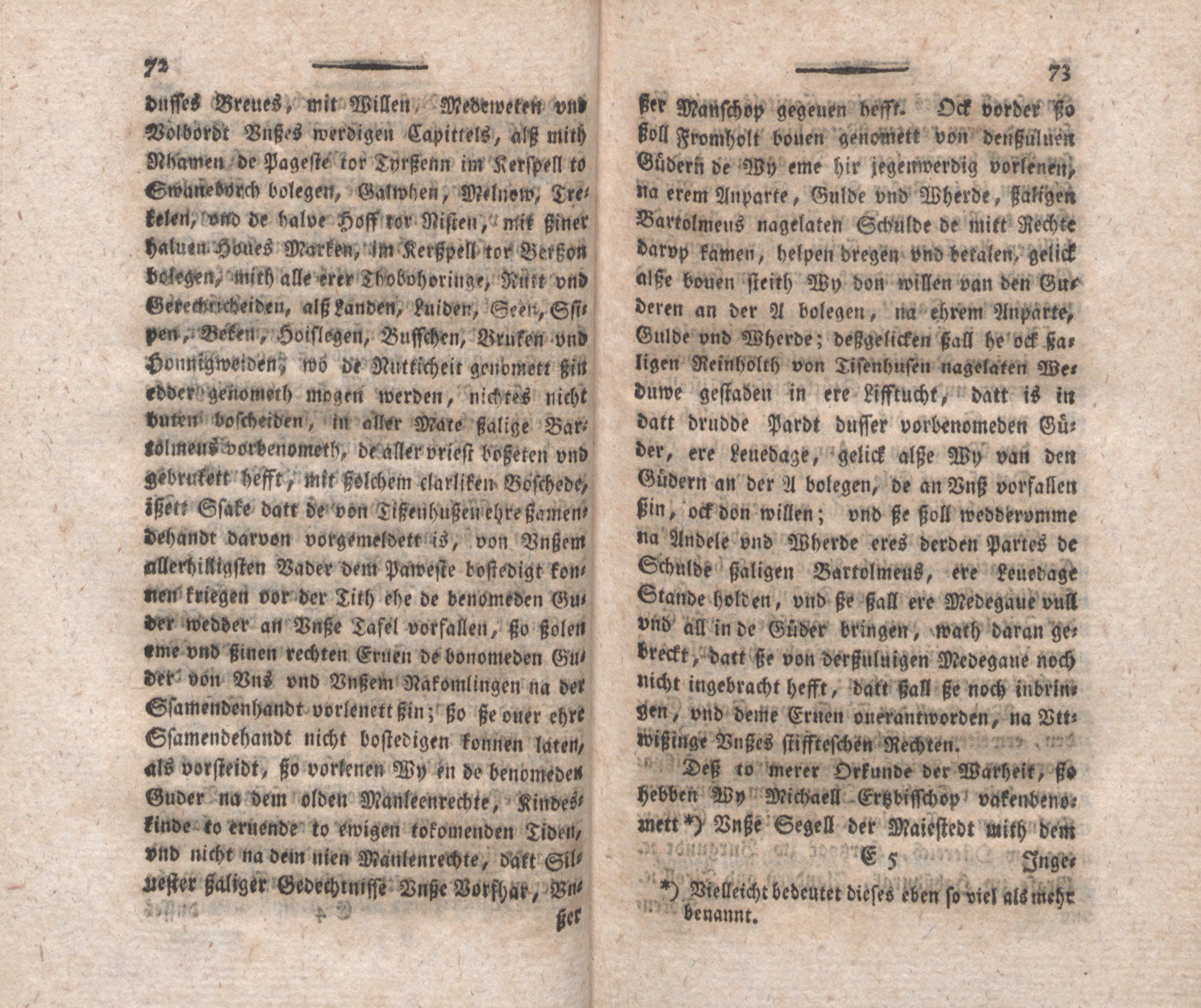 Neue nordische Miscellaneen [18] (1798) | 38. (72-73) Haupttext