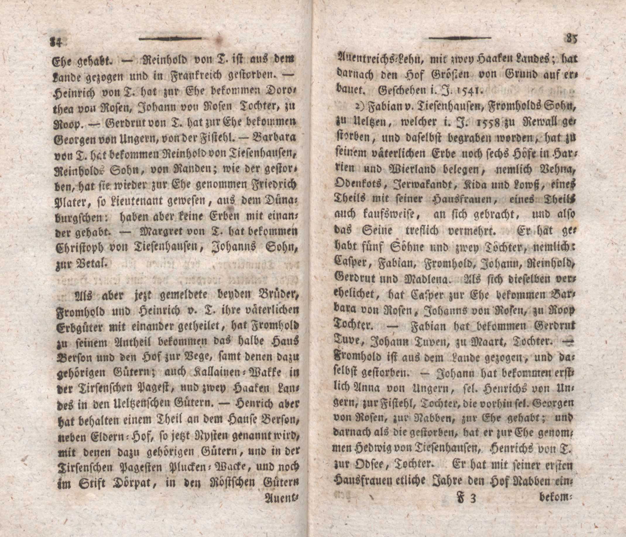 Neue nordische Miscellaneen [18] (1798) | 44. (84-85) Main body of text