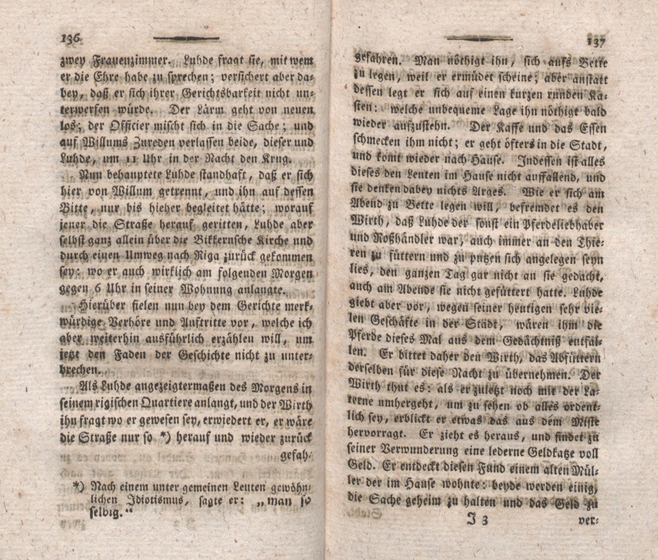 Neue nordische Miscellaneen [18] (1798) | 68. (136-137) Main body of text