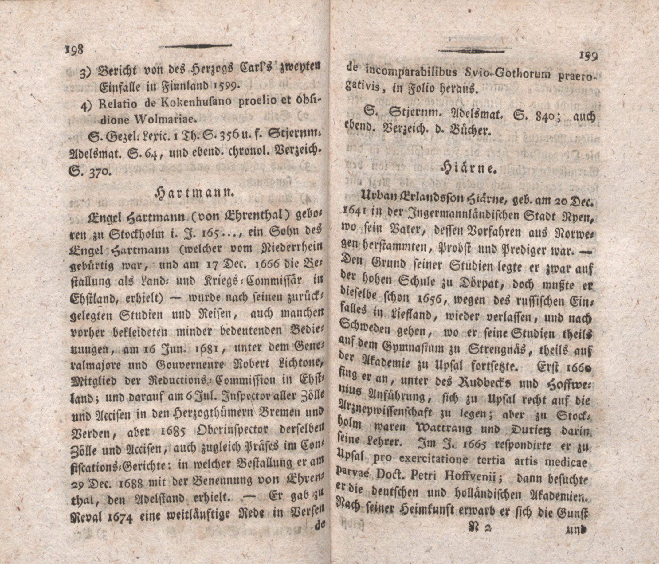 Neue nordische Miscellaneen [18] (1798) | 99. (198-199) Main body of text
