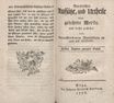 Vermischte Aufsätze und Urtheile [1/2] (1776) | 1. Tiitelleht