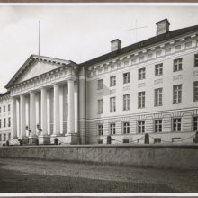 Tartu ülikooli peahoone. 1920-ndad